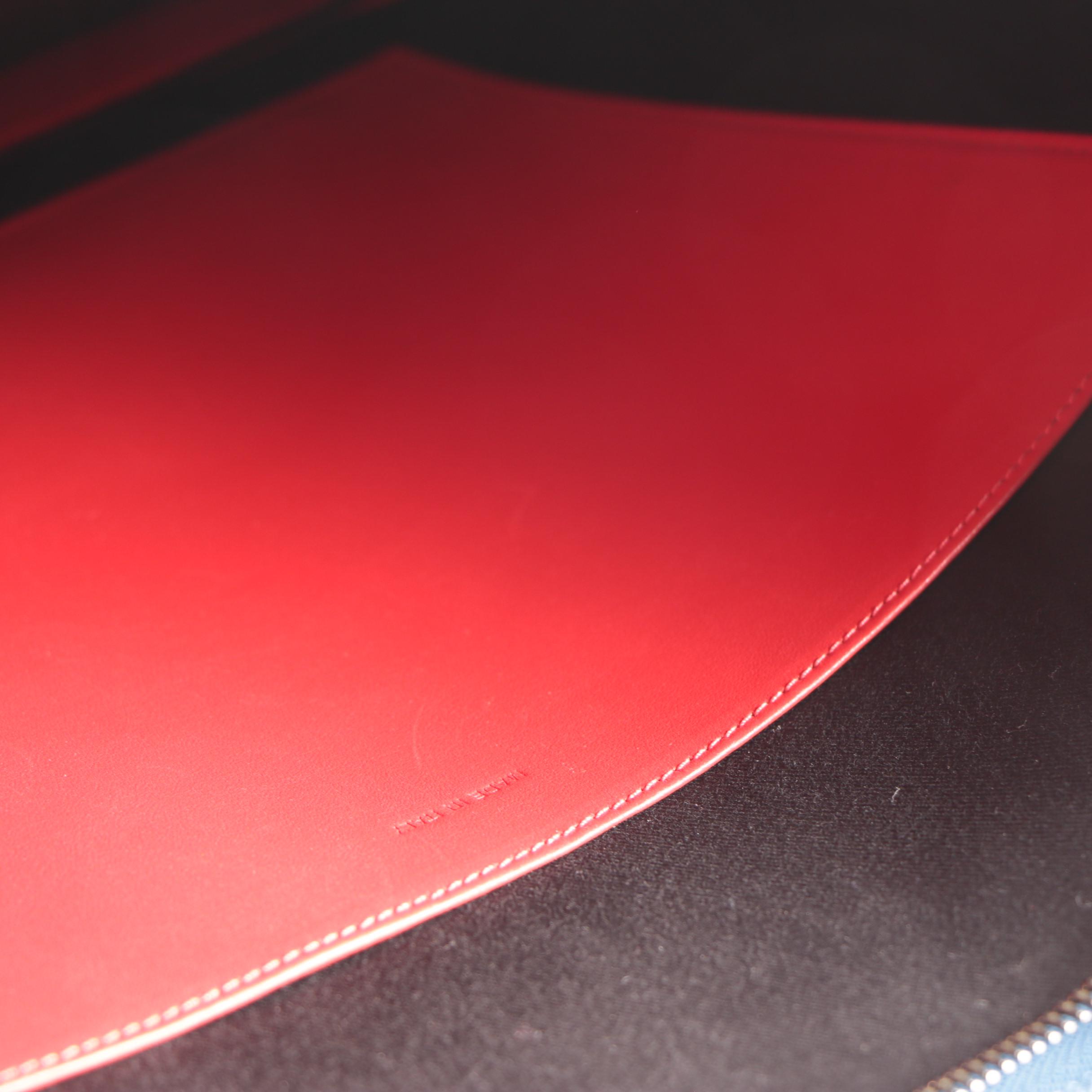 Christian Louboutin Trictrac Portfolio Bag in Spiked Leather