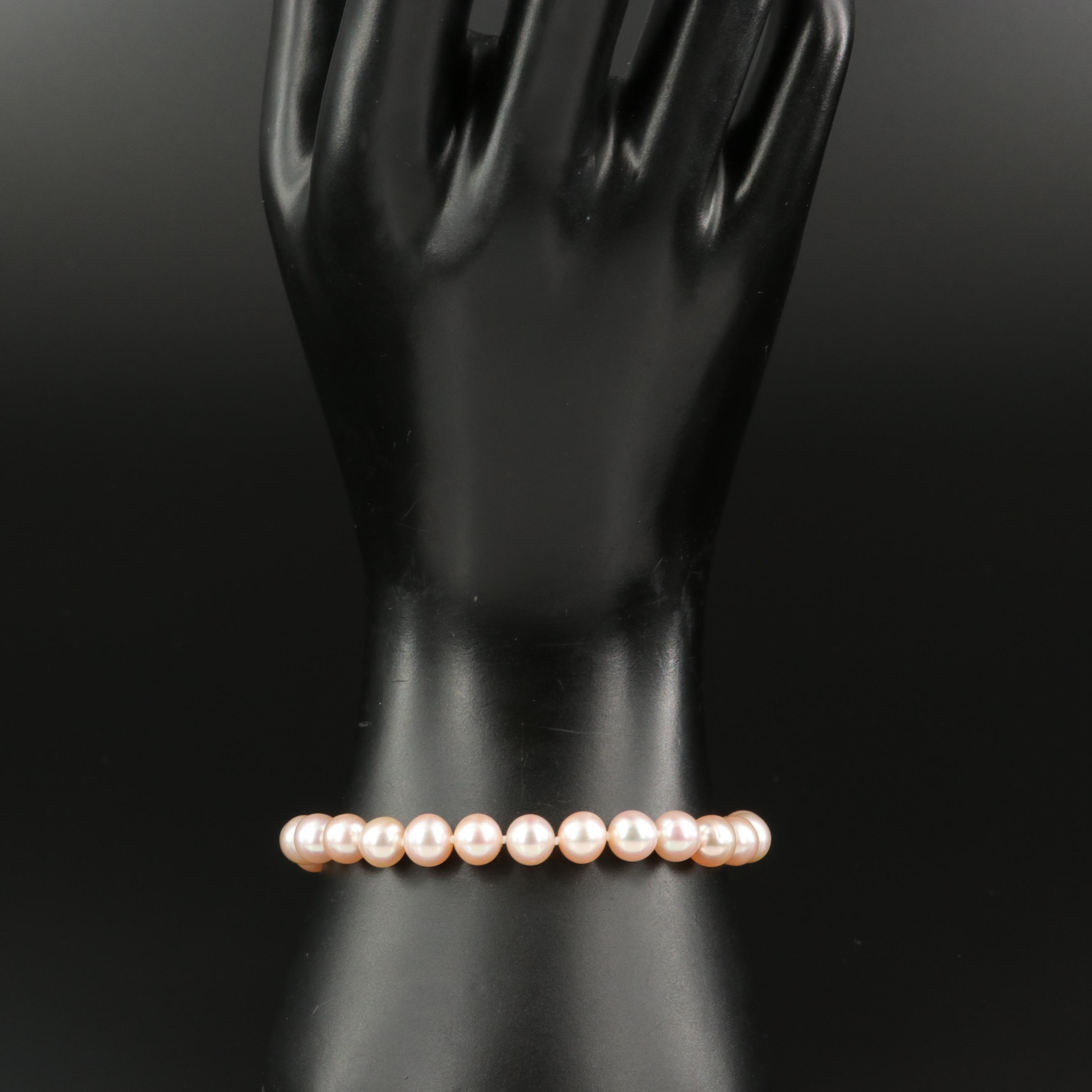 Pearl Bracelet with 14K Clasp