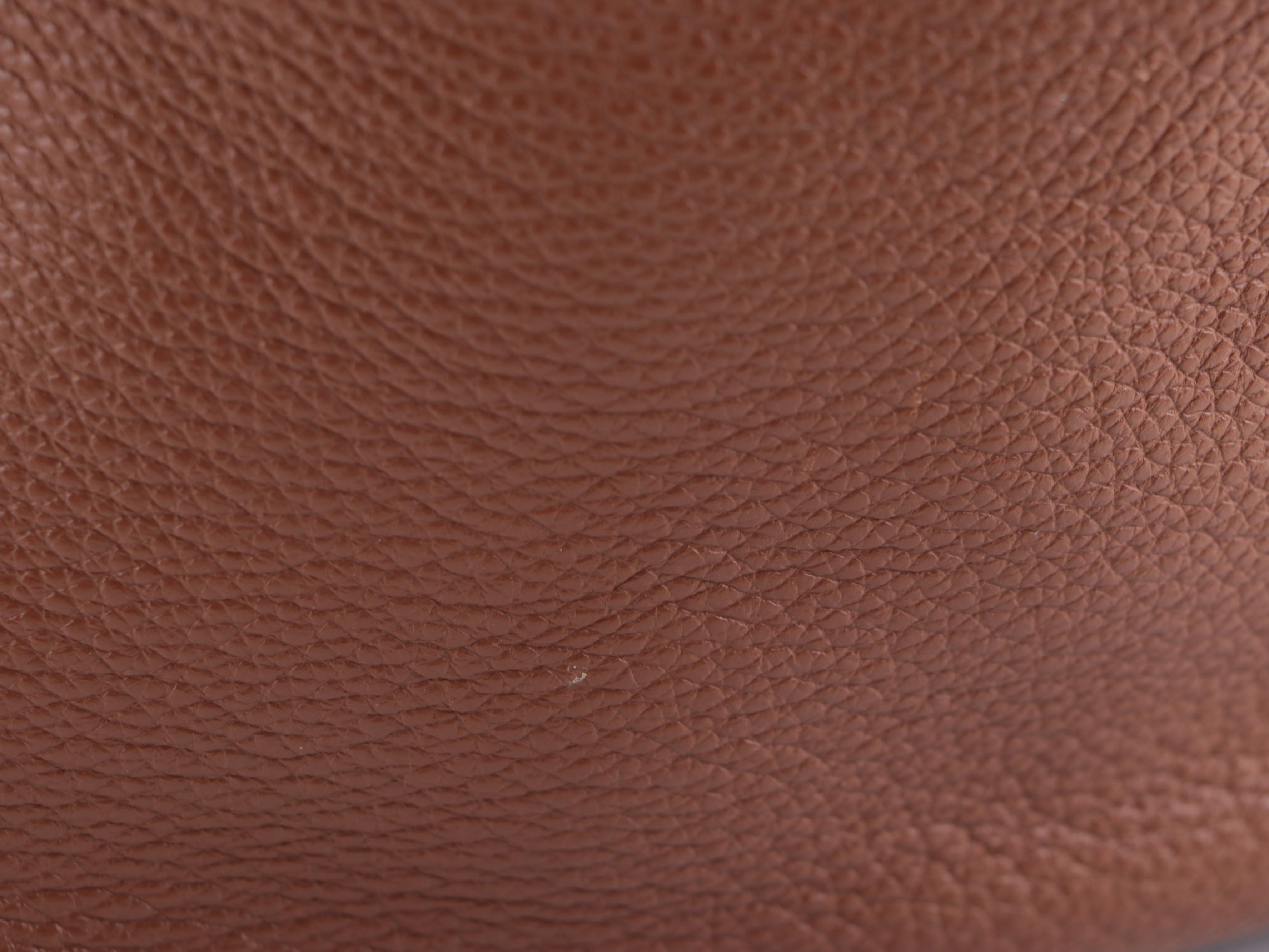 Prada Medium Convertible Tote in Brown Vitello Daino Leather