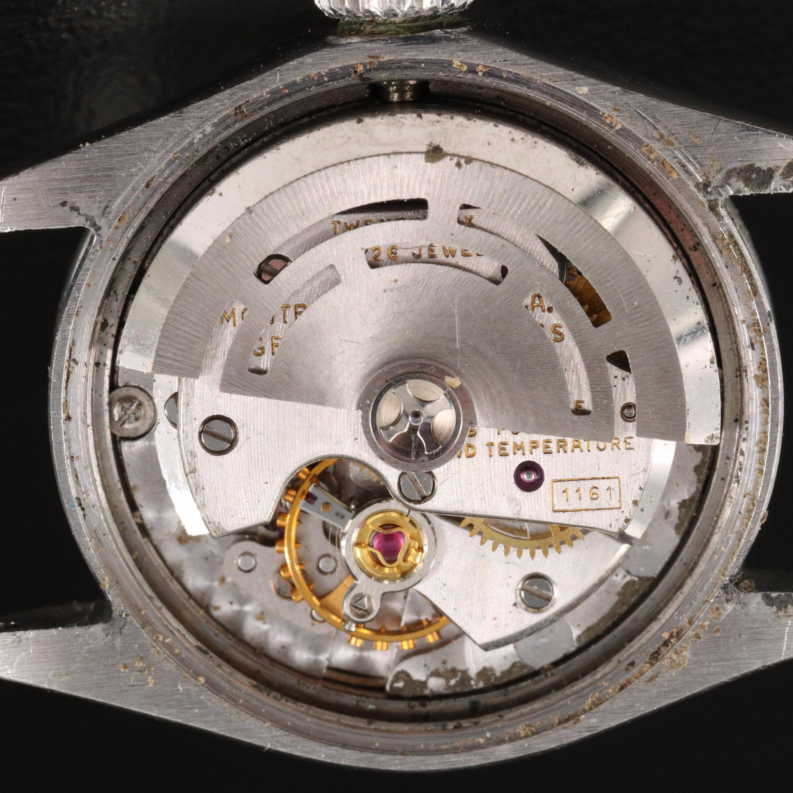 1968 Rolex Oyster Perpetual Date Stainless Steel Watch