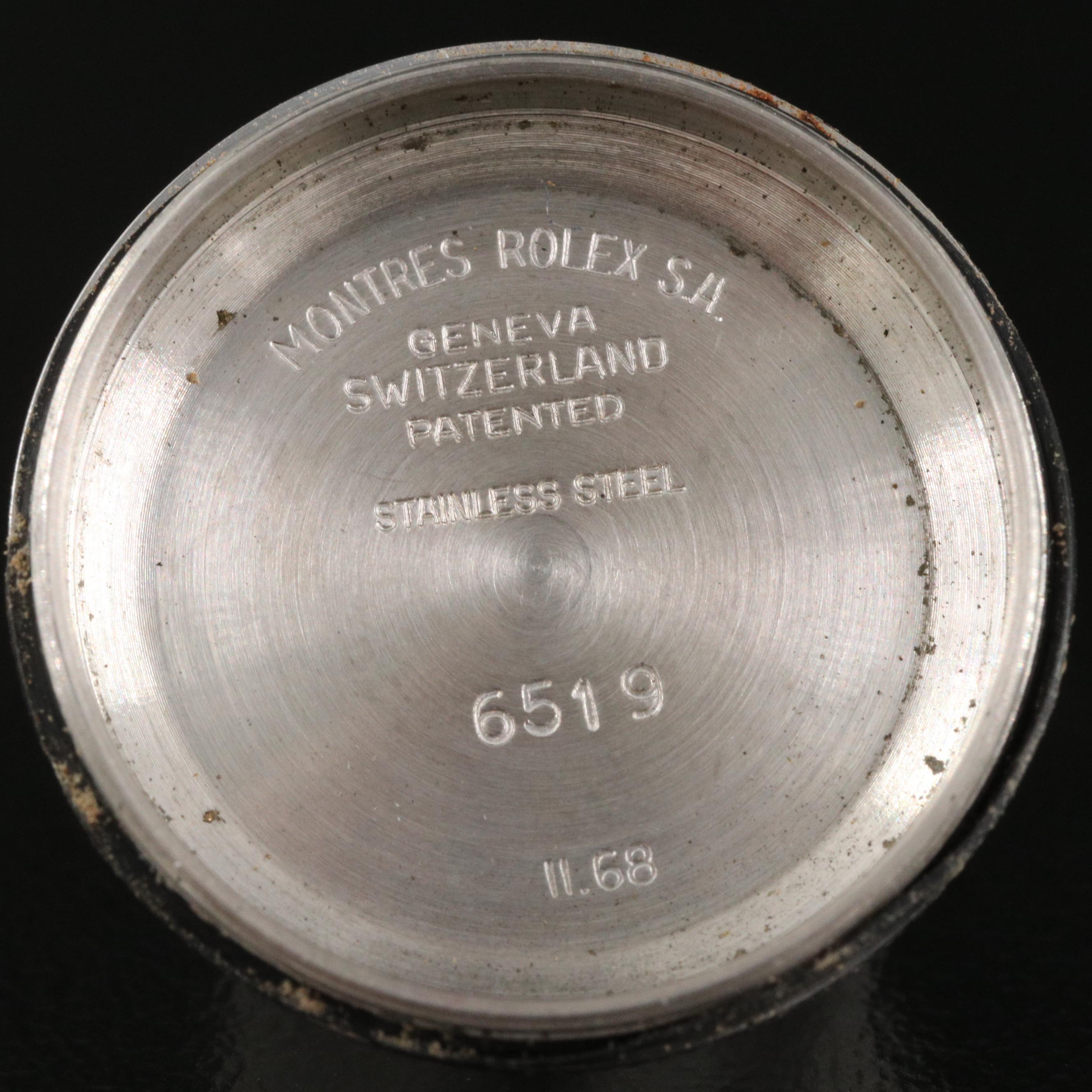 1968 Rolex Oyster Perpetual Date Stainless Steel Watch