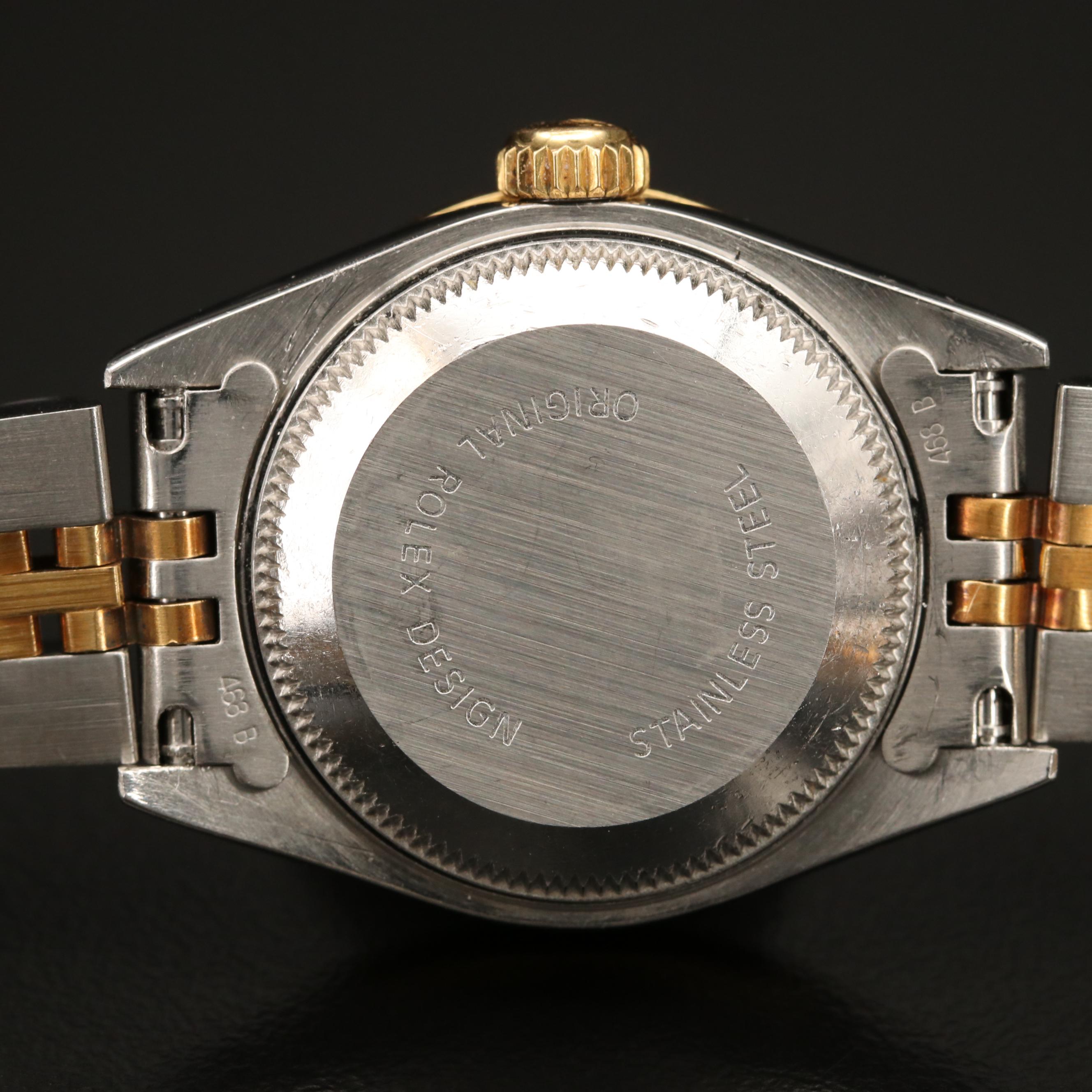 1993 Rolex Datejust Mother of Pearl and 1.09 CTW Diamond Watch