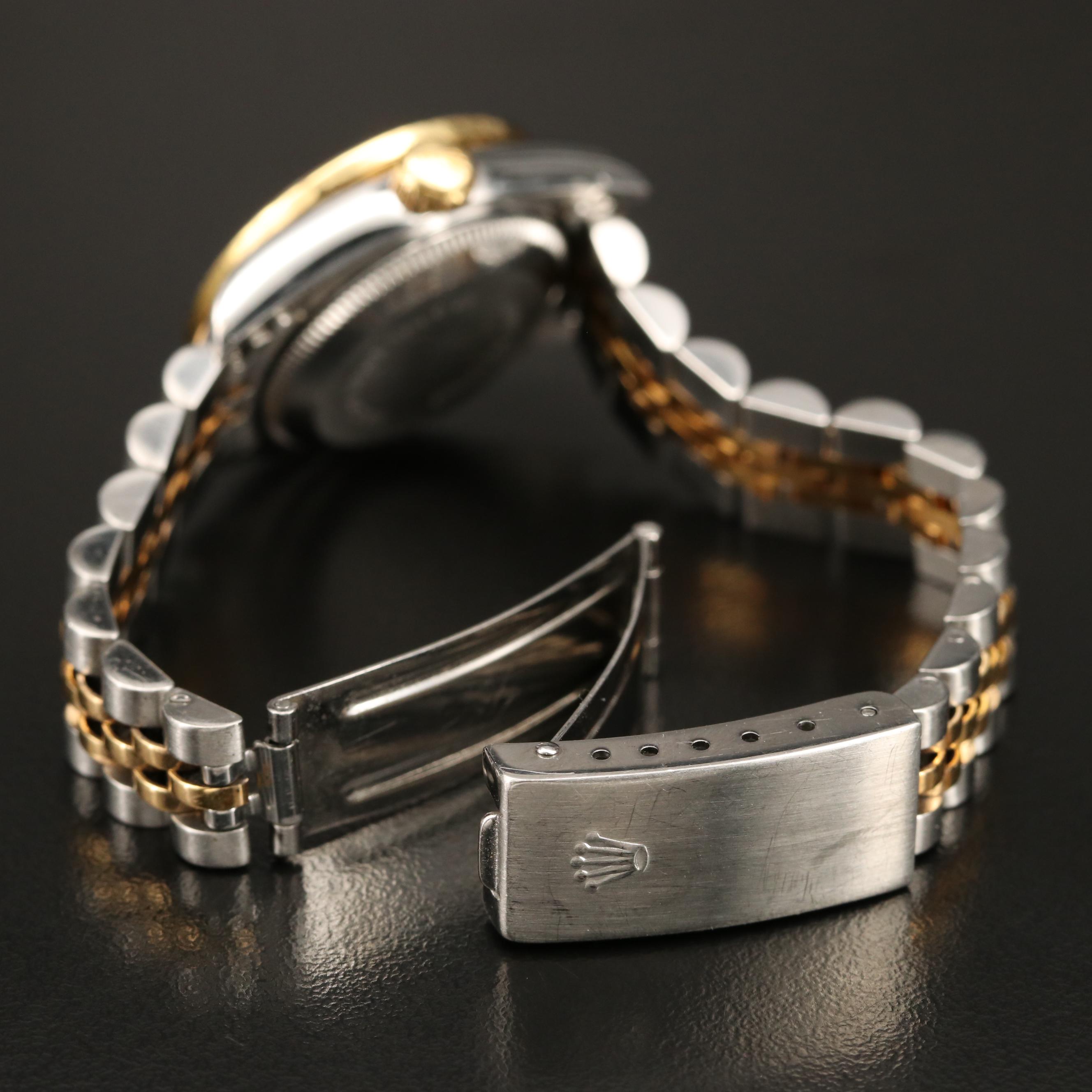 1993 Rolex Datejust Mother of Pearl and 1.09 CTW Diamond Watch