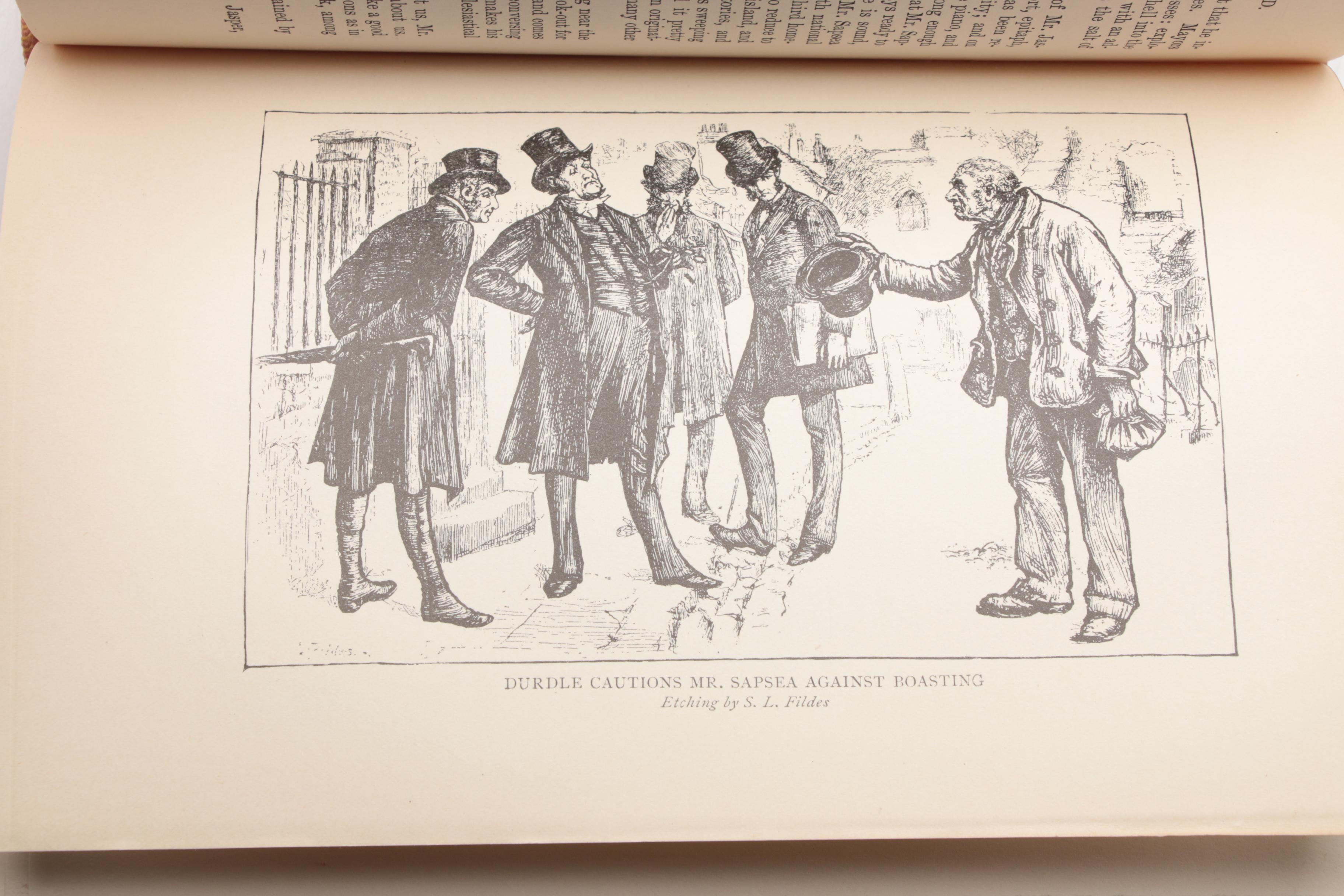 Illustrated "Dickens' Works" Temple Edition De Luxe Partial Series