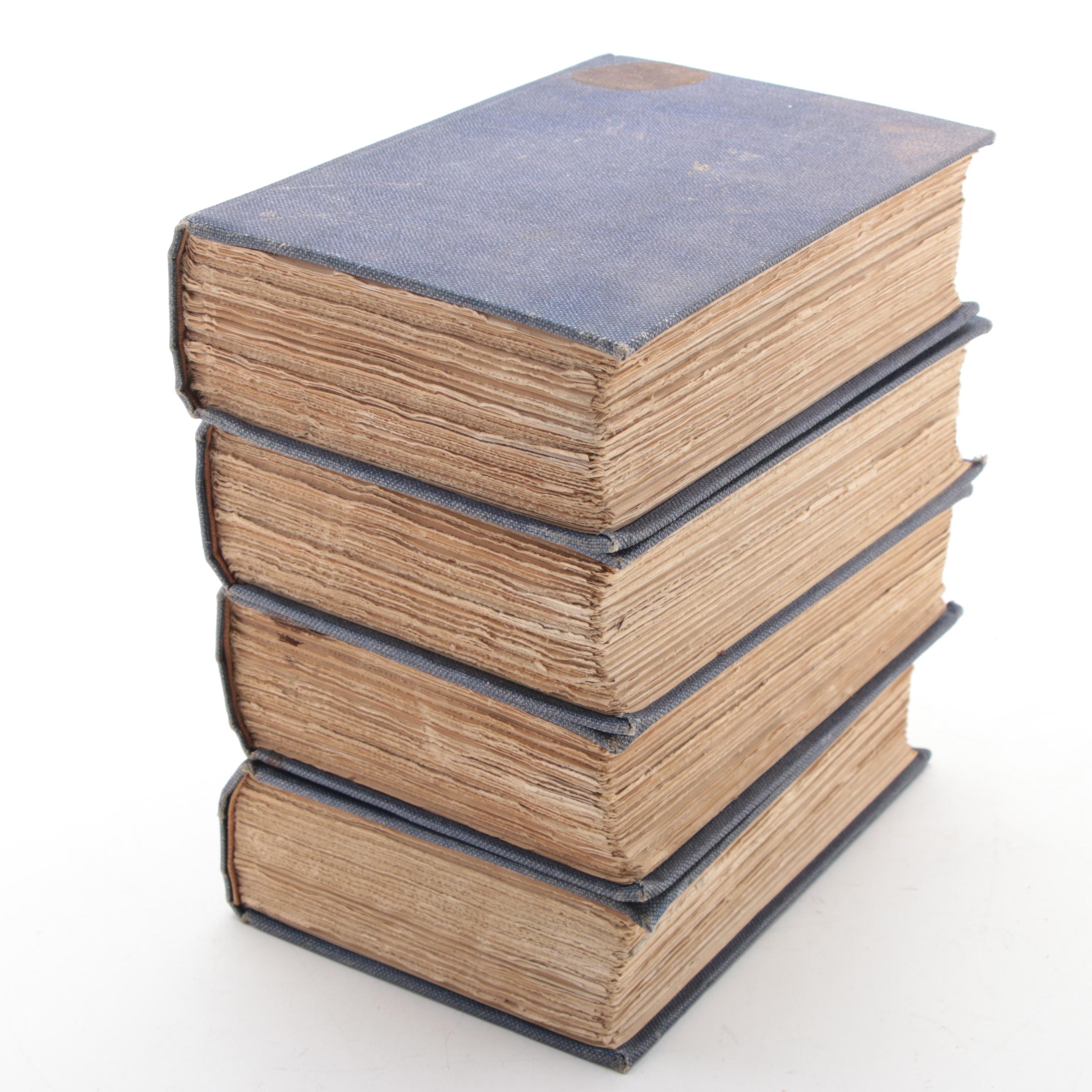 Illustrated "Dickens' Works" Temple Edition De Luxe Partial Series