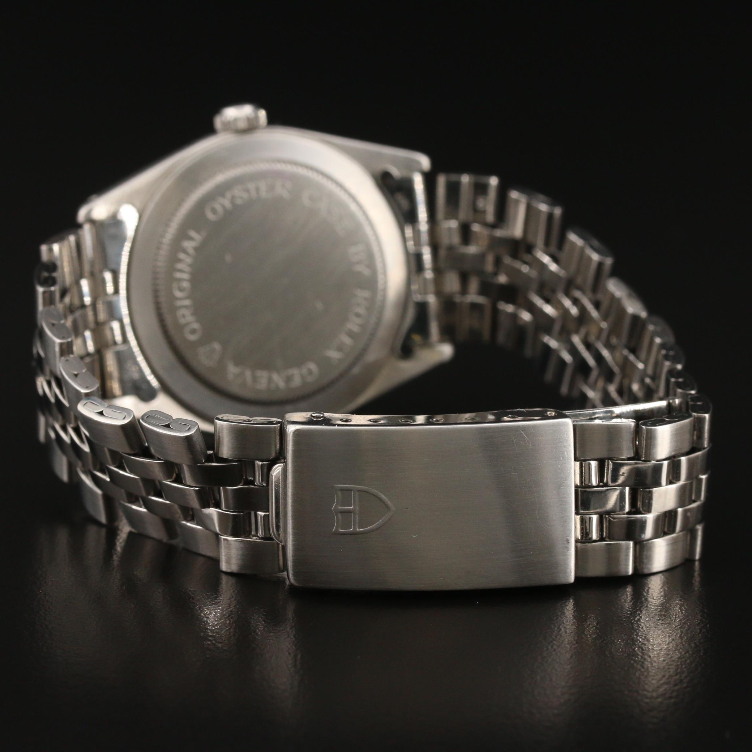 1990 Tudor Prince Oysterdate Stainless Steel Automatic Watch