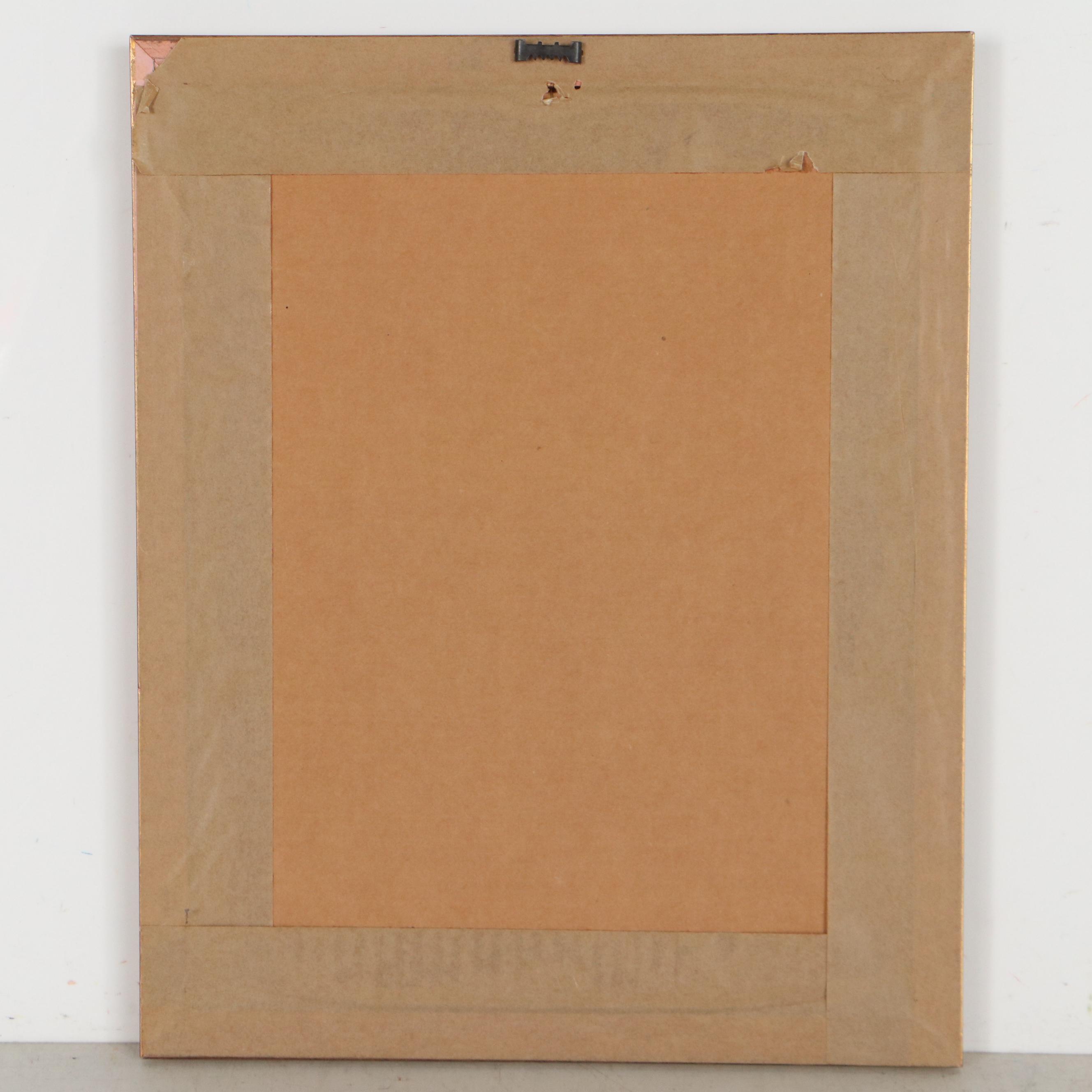 Offset Lithograph "Madama Butterfly" of Cio-Cio-San, Circa 2000