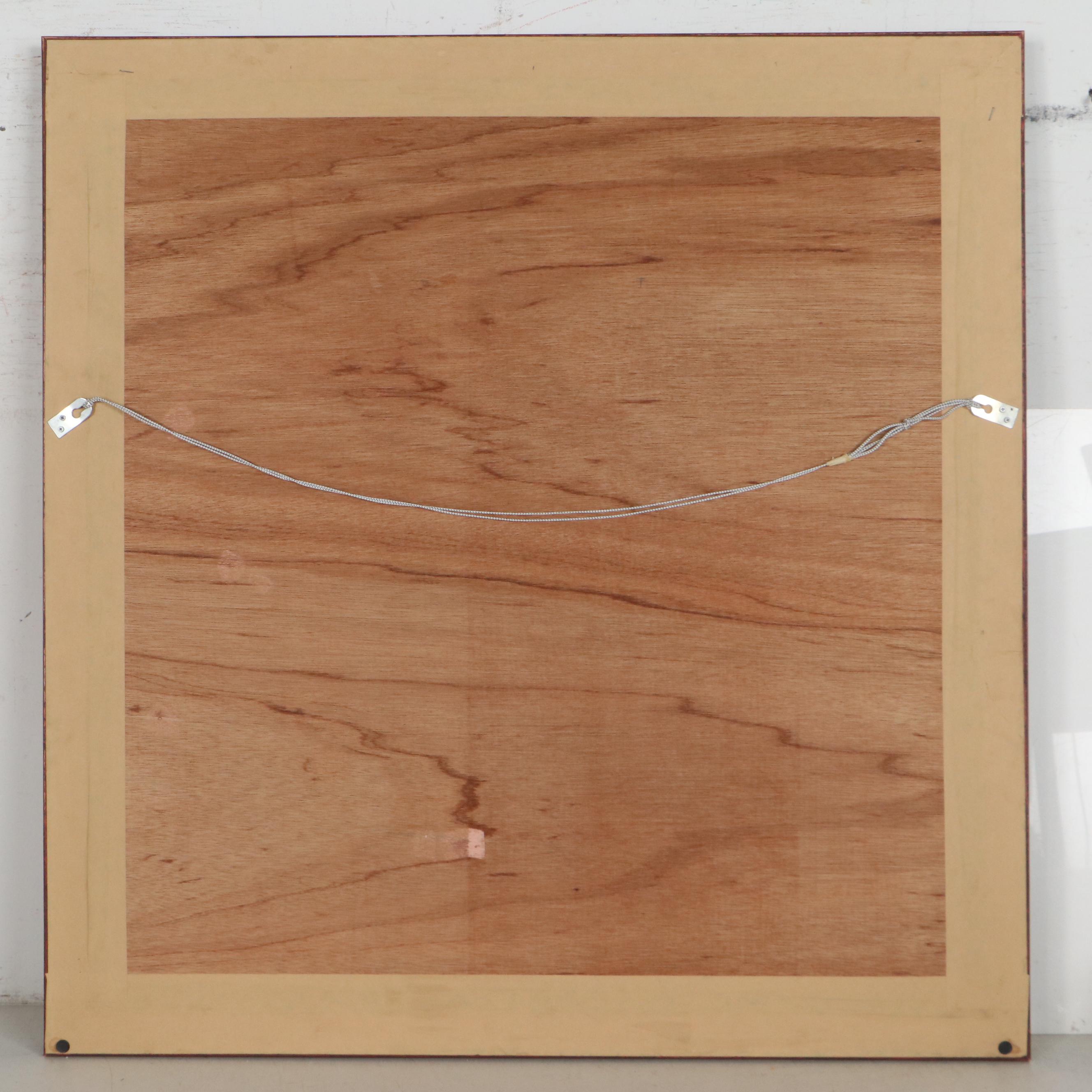 Indonesian Sumatran Handmade Goldwork and Free-Motion Machine Embroidered Panel