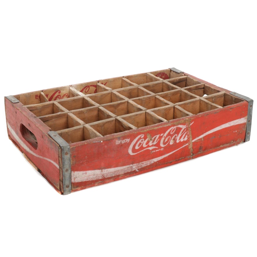 Coca-Cola Wooden Bottle Crate