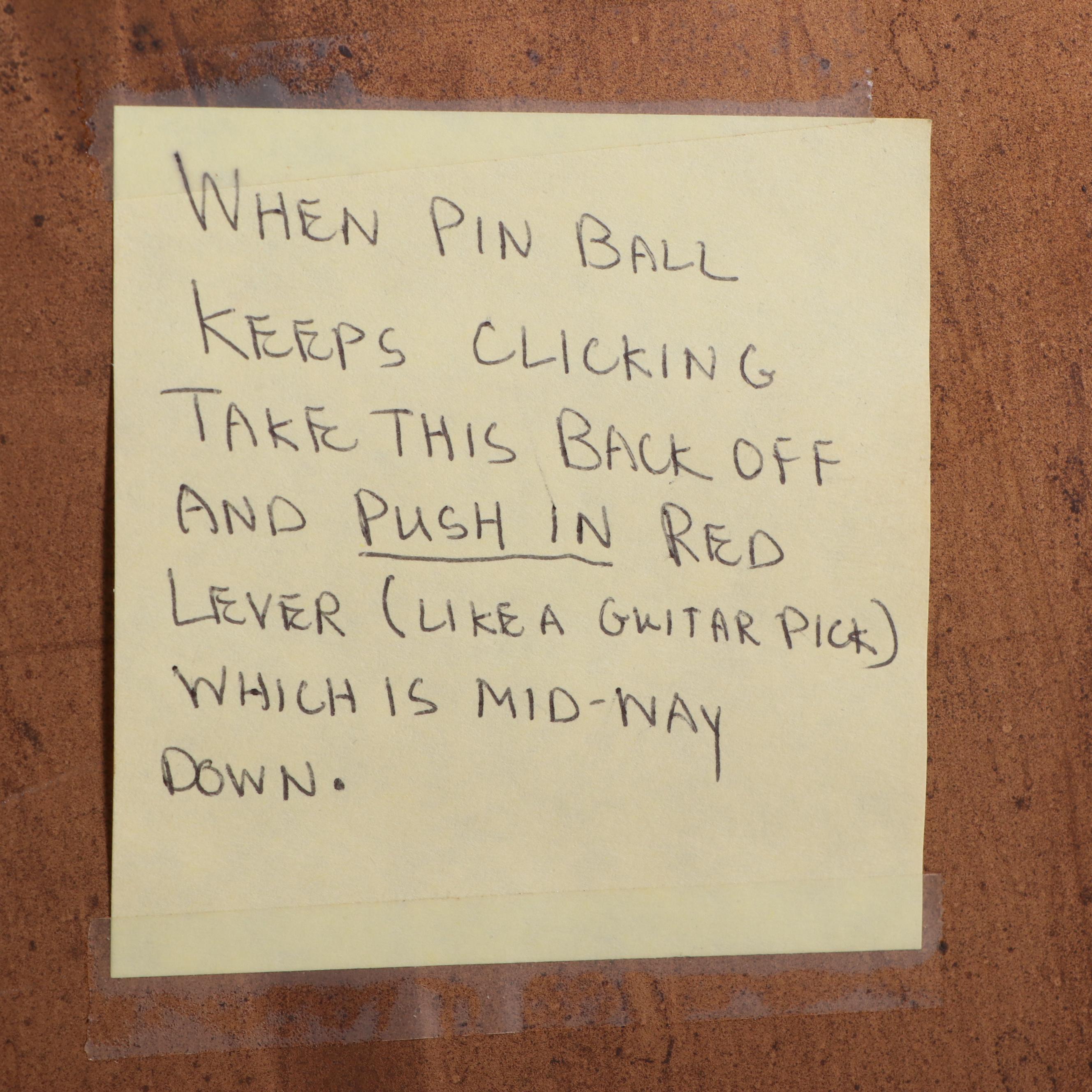 Gottlieb's "Flipper Pool" Pinball Machine