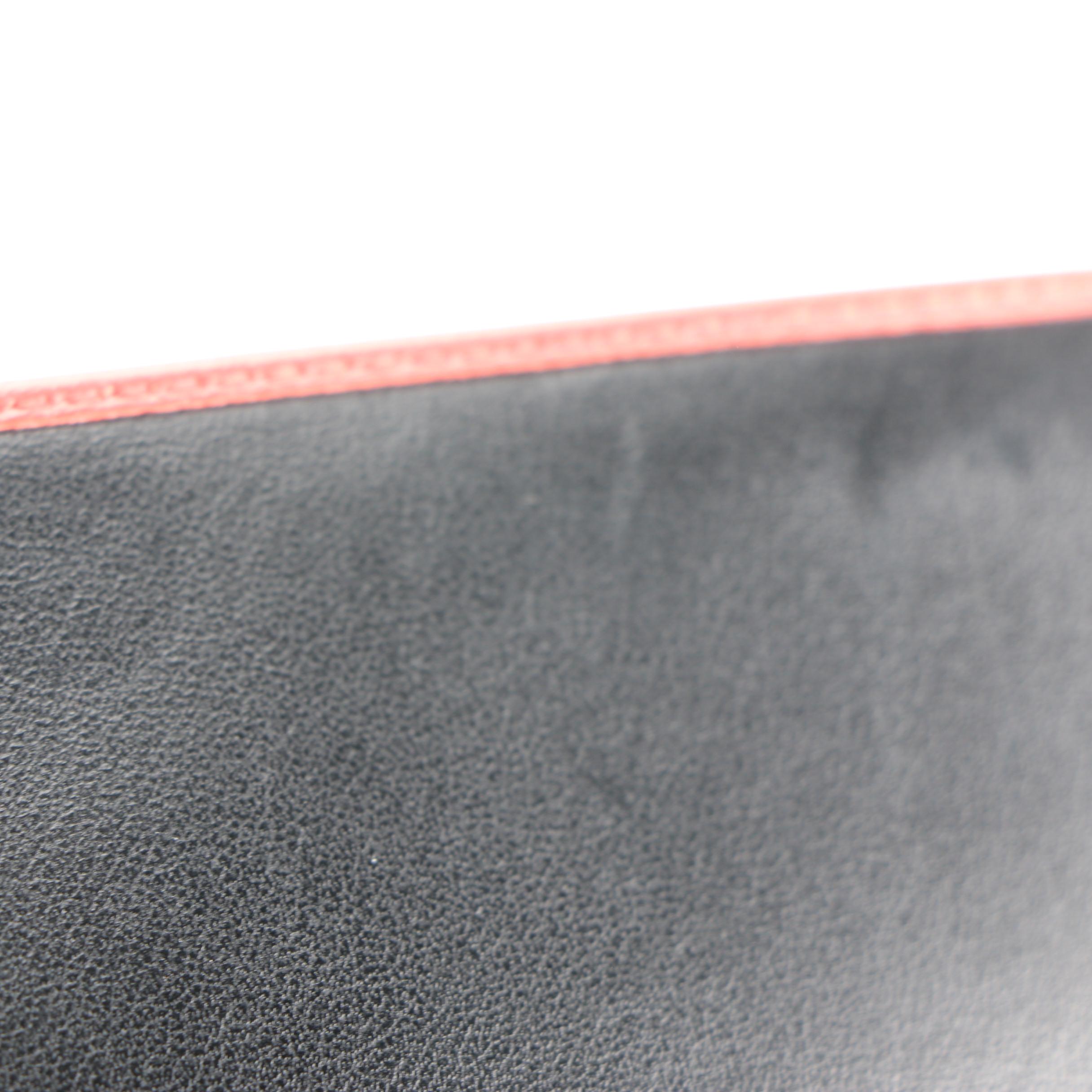 Prada Wallet on Chain Clutch in Grommet Embellished Red Leather