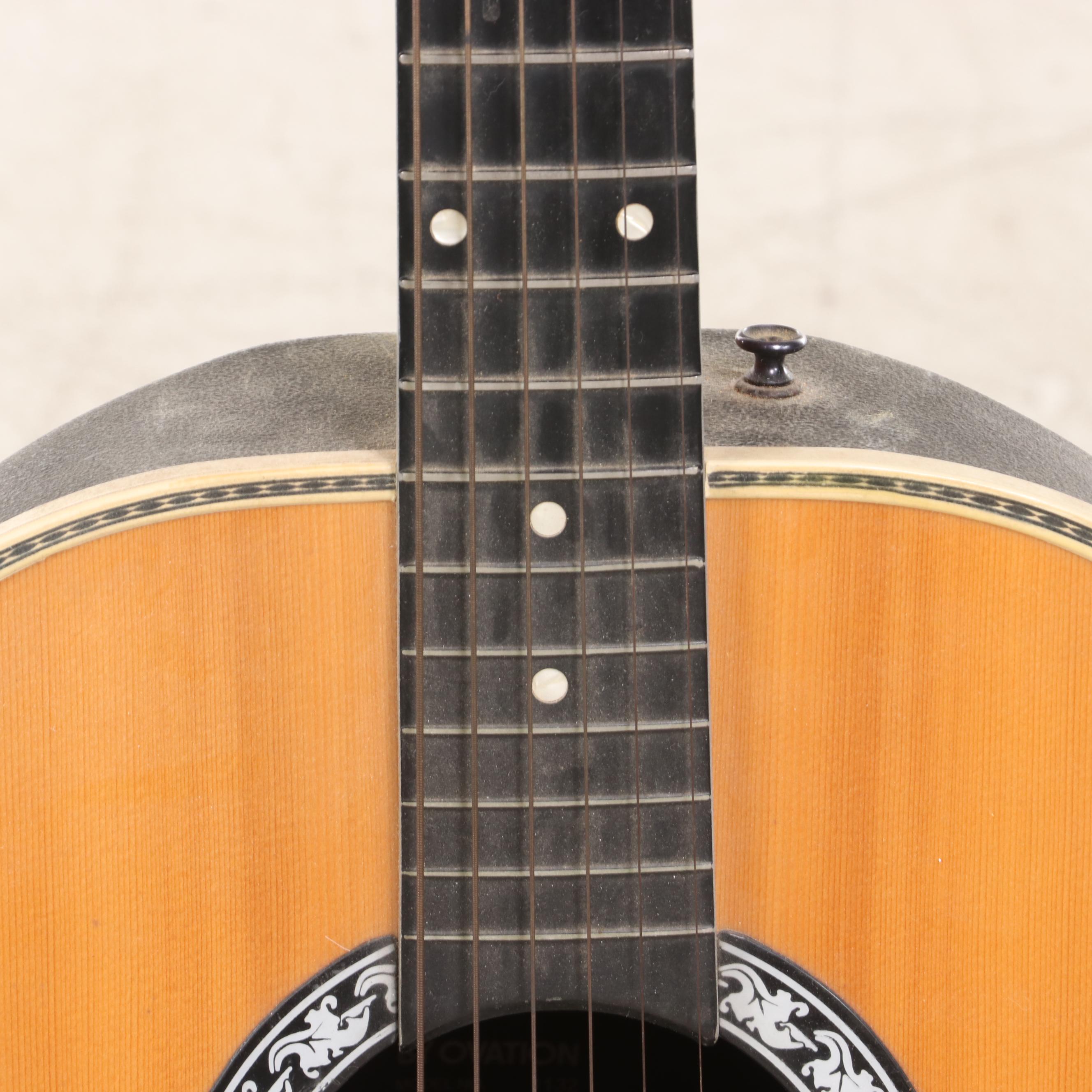 Ovation Matrix Acoustic Guitar with Case