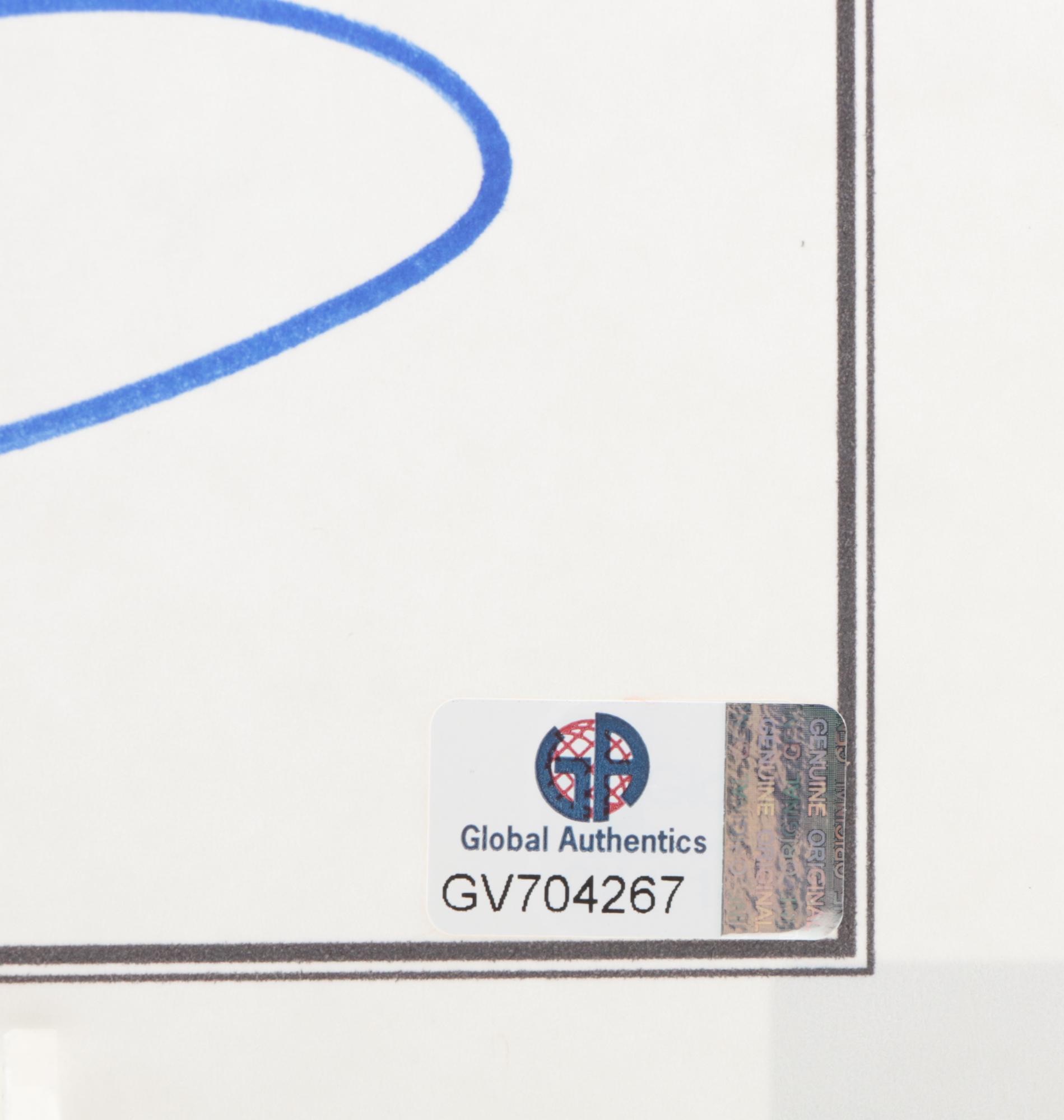 Simon & Garfunkel Signed "Bridge Over Troubled Water" Lyrics, COA