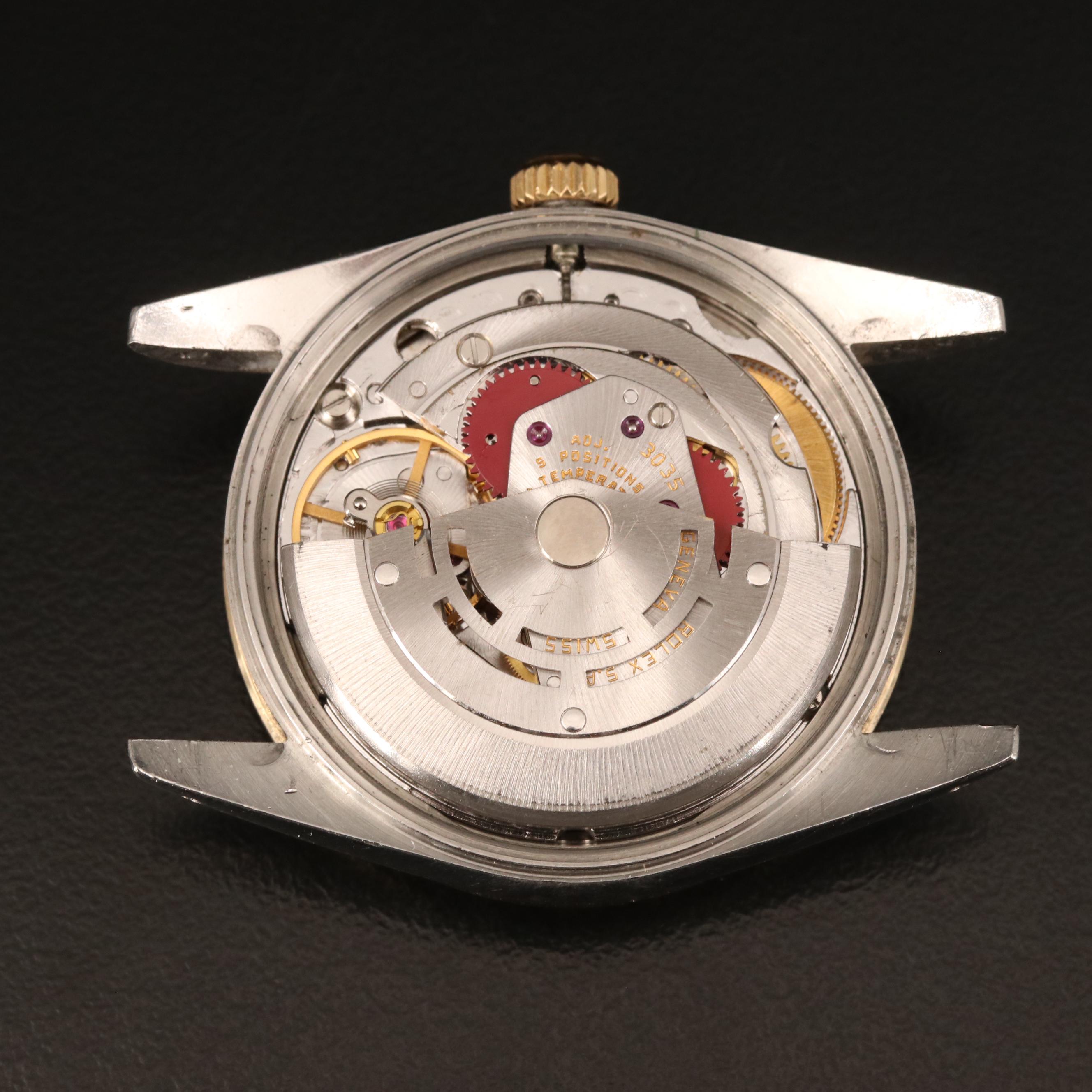 1984 Rolex Oyxter Perpetual Date Diamond Dial and Bezel Watch