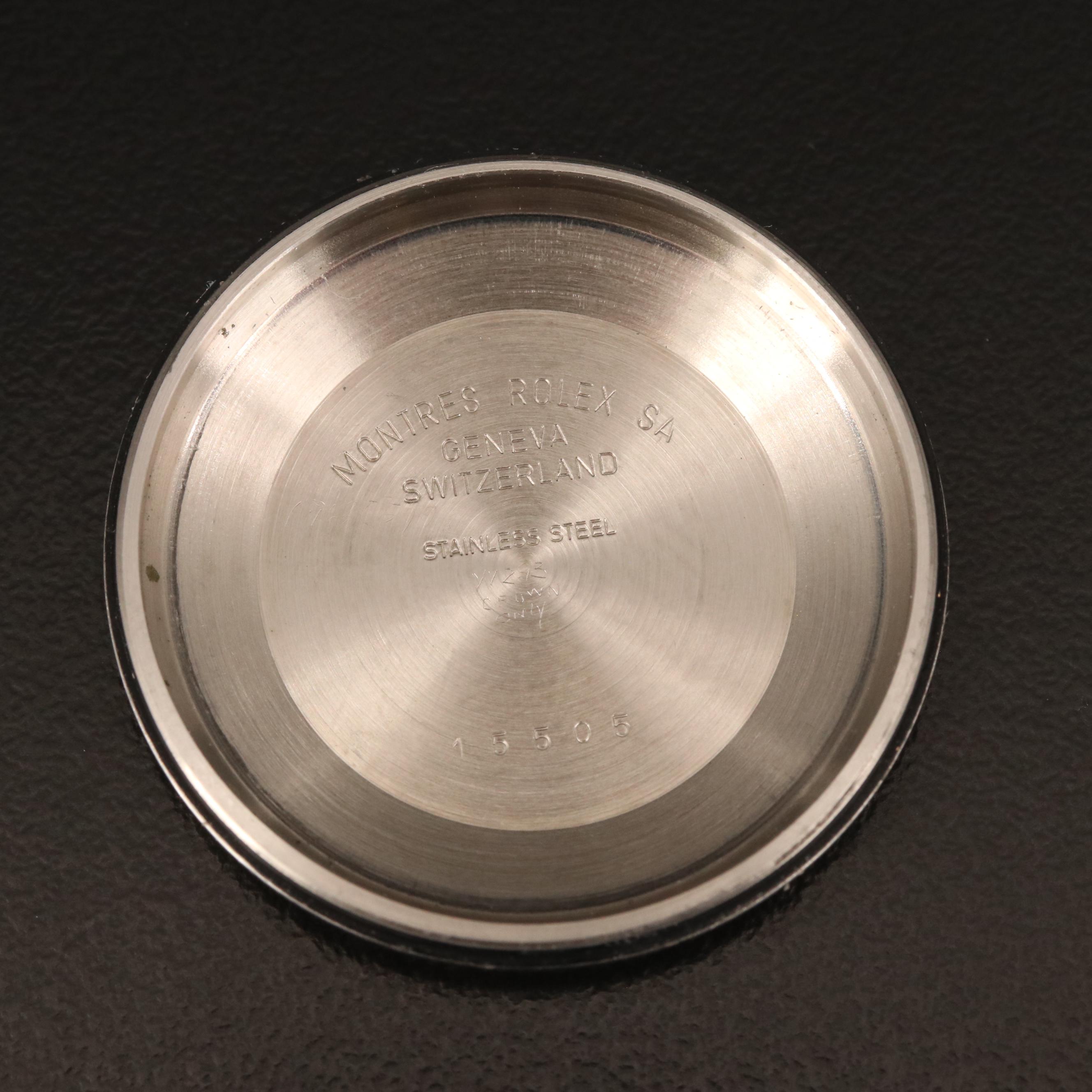 1984 Rolex Oyxter Perpetual Date Diamond Dial and Bezel Watch