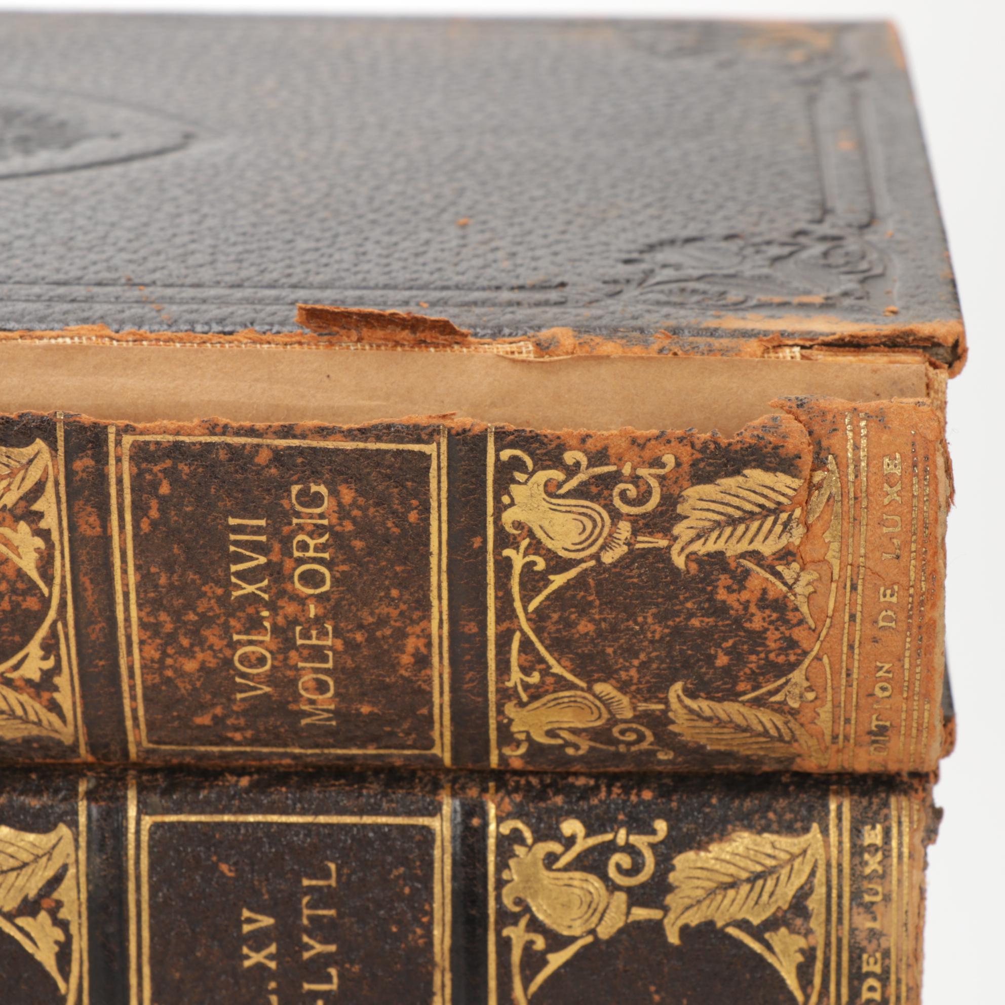 Limited Edition "The Ridpath Library of Universal Literature" Partial Set, 1910