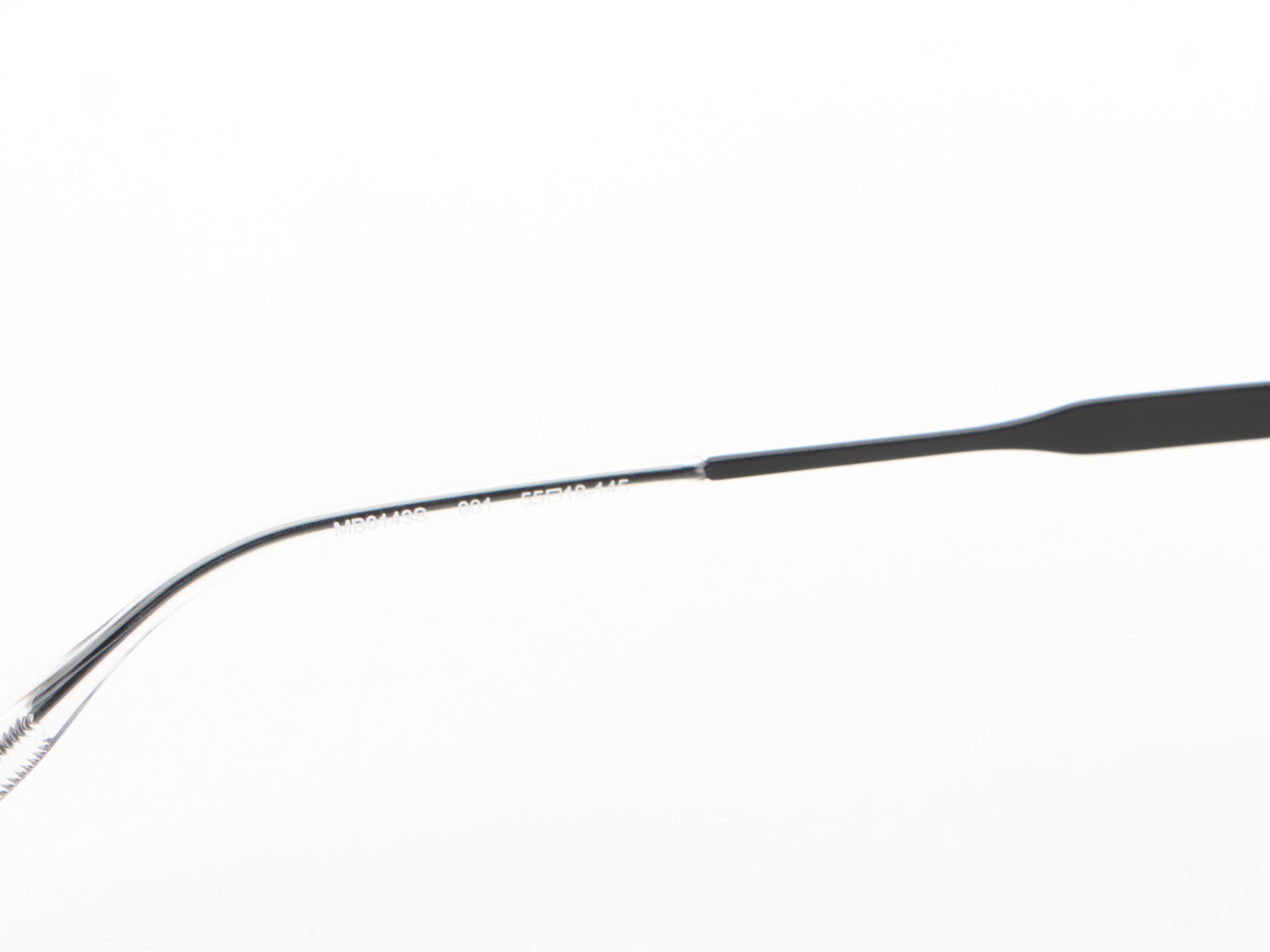 Montblanc MB0143S Aviator Style Sunglasses with Case