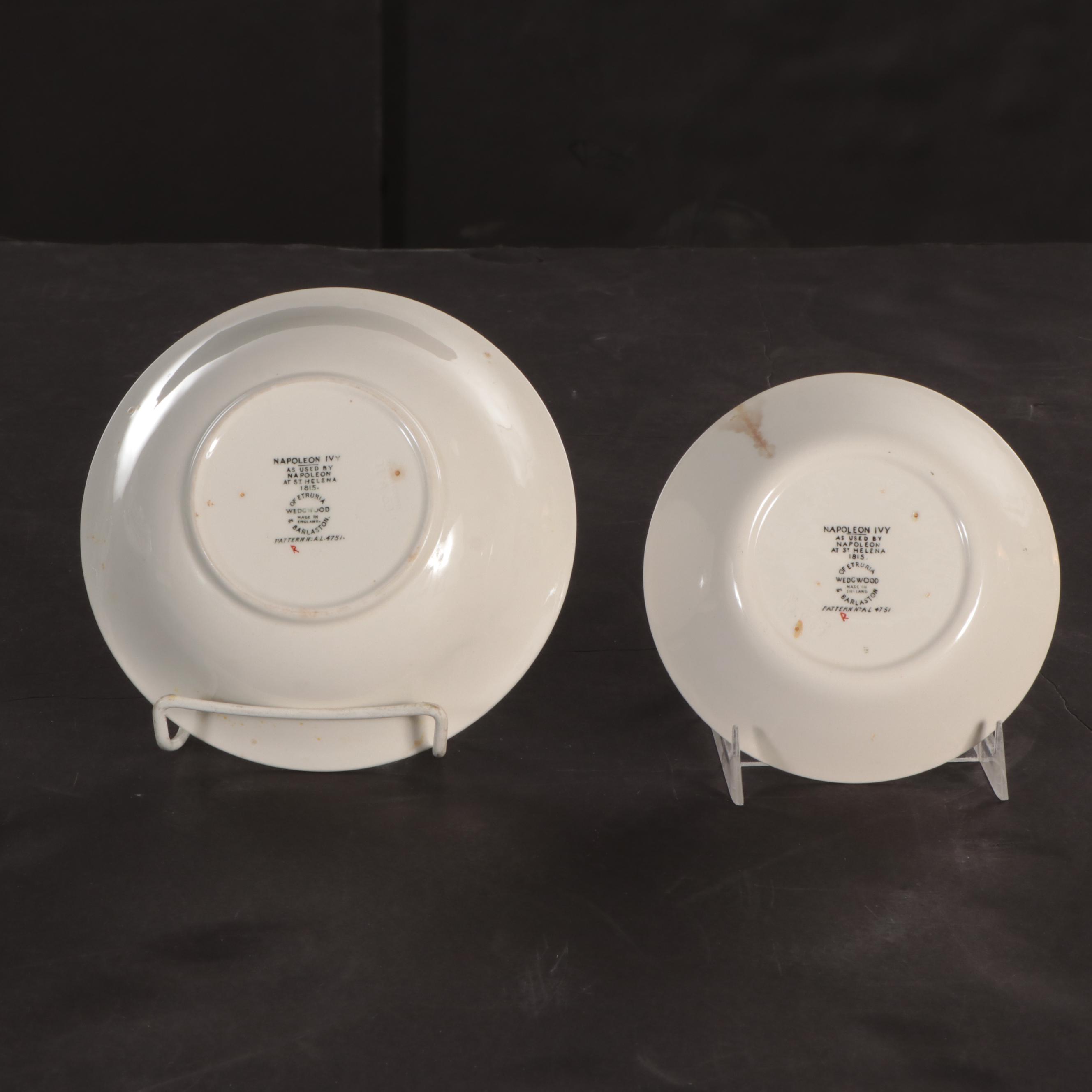 Wedgwood Barlaston "Napoleon Ivy" Dinnerware and Serveware
