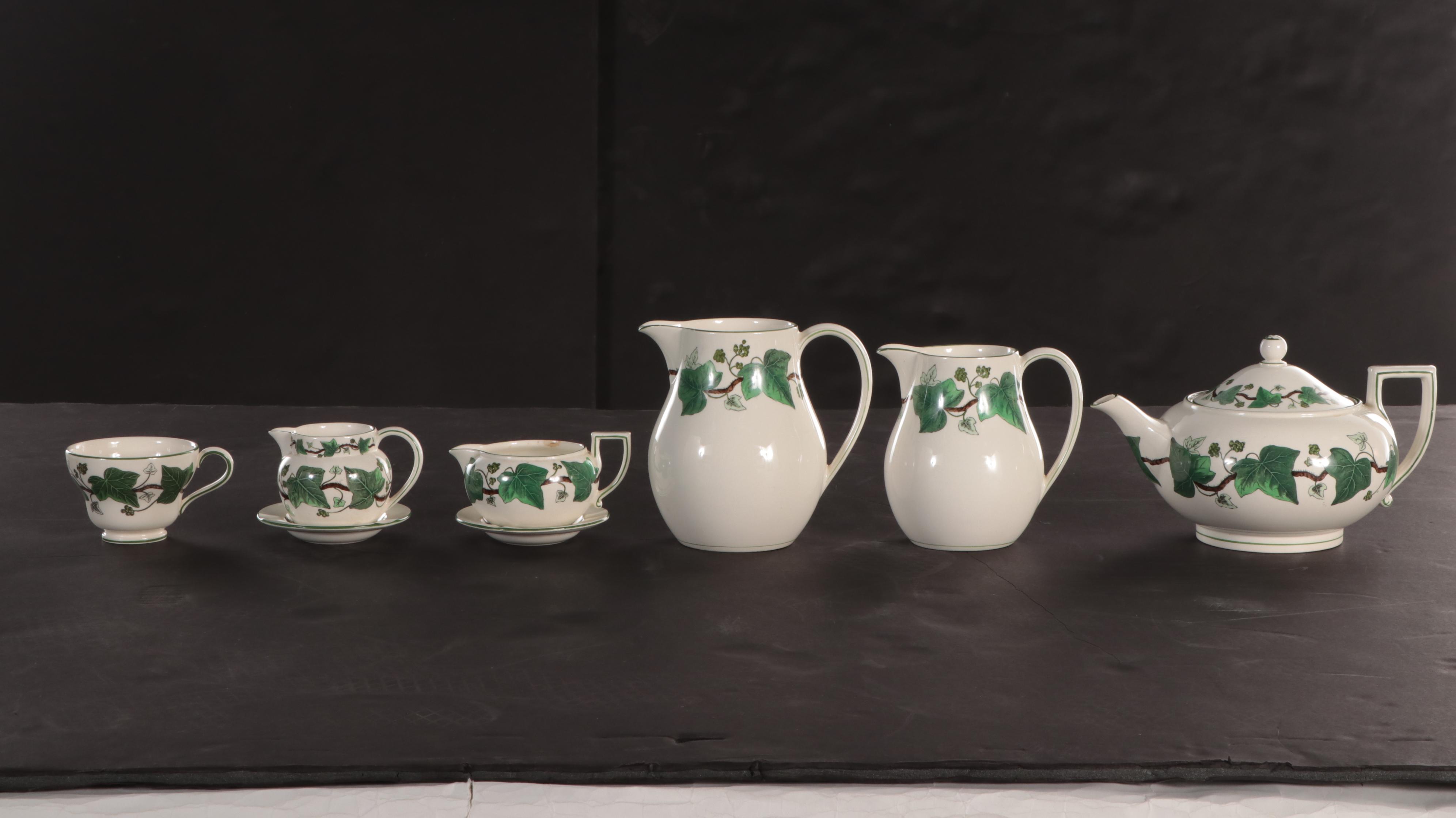 Wedgwood Barlaston "Napoleon Ivy" Dinnerware and Serveware