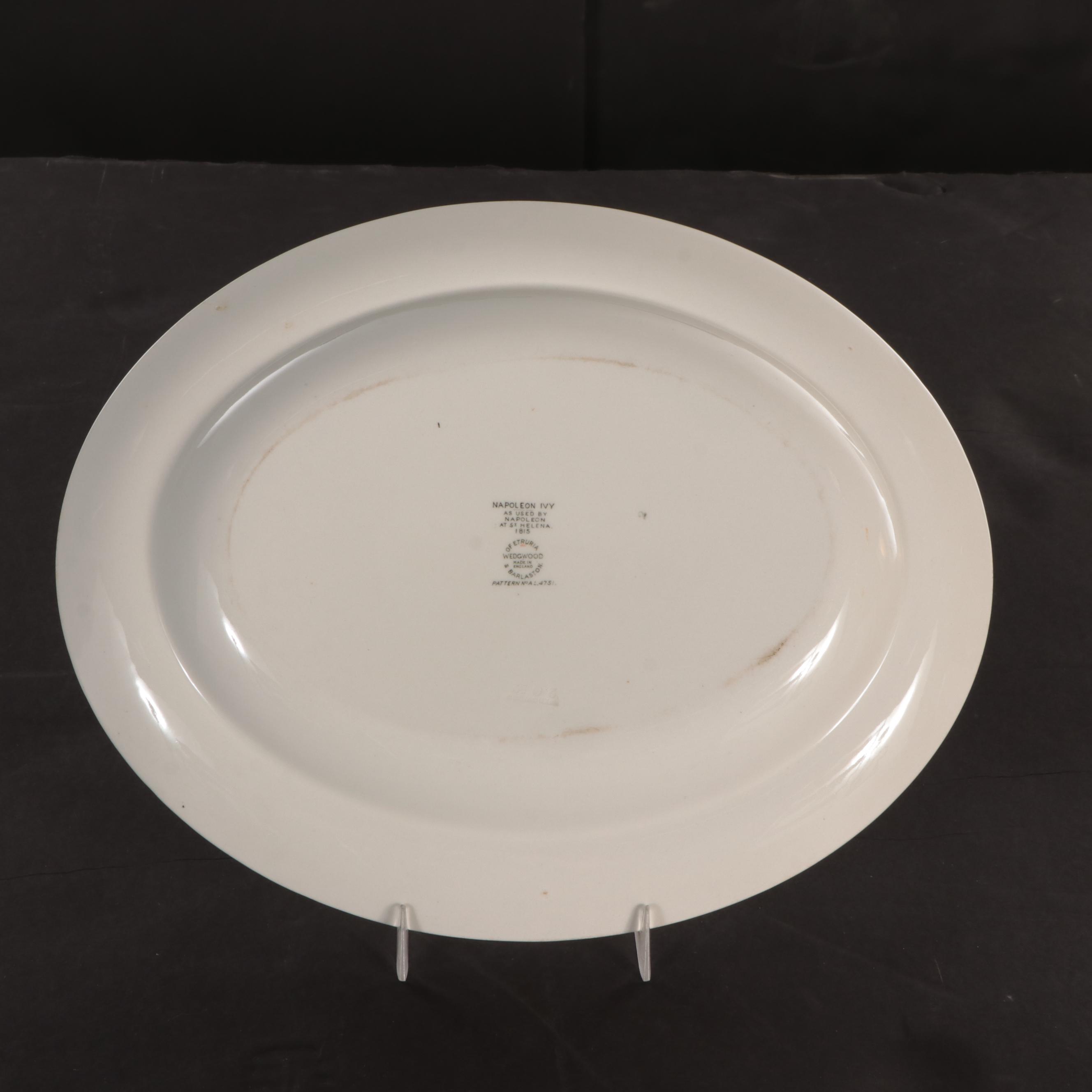 Wedgwood Barlaston "Napoleon Ivy" Dinnerware and Serveware