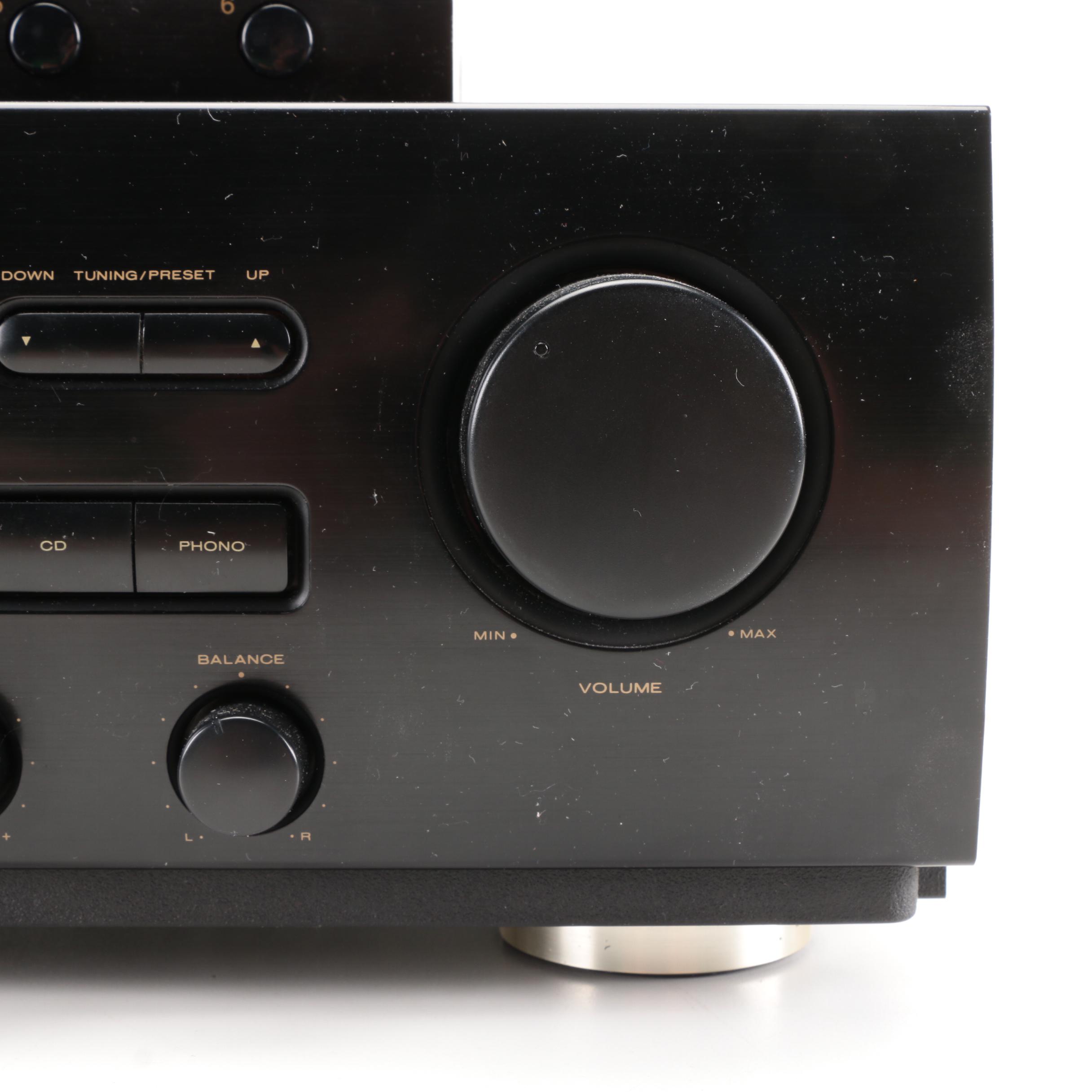 Marantz SR-48 Stereo Receiver, CC-38 5-Disc CD Player, c. 1999