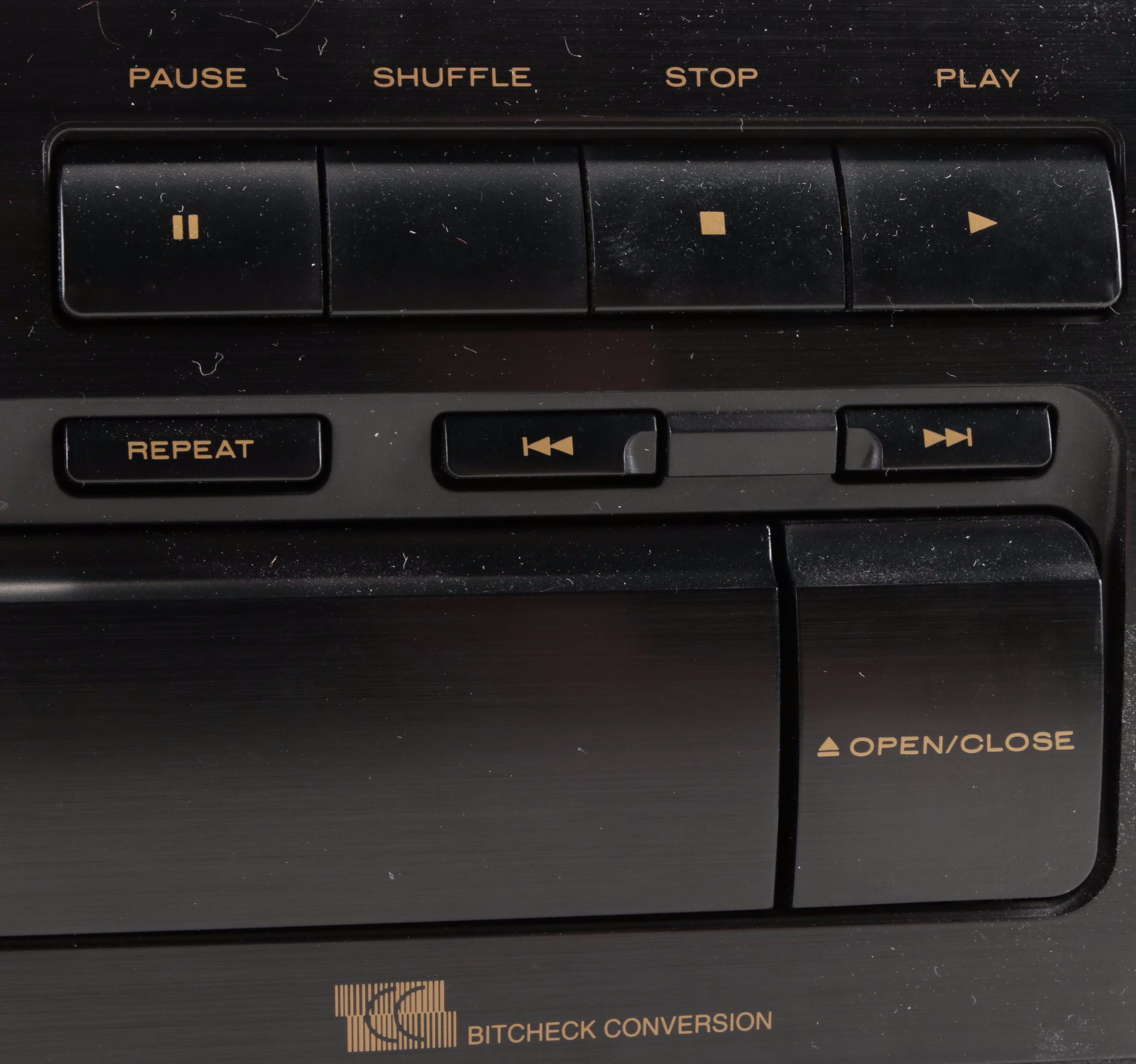 Marantz SR-48 Stereo Receiver, CC-38 5-Disc CD Player, c. 1999