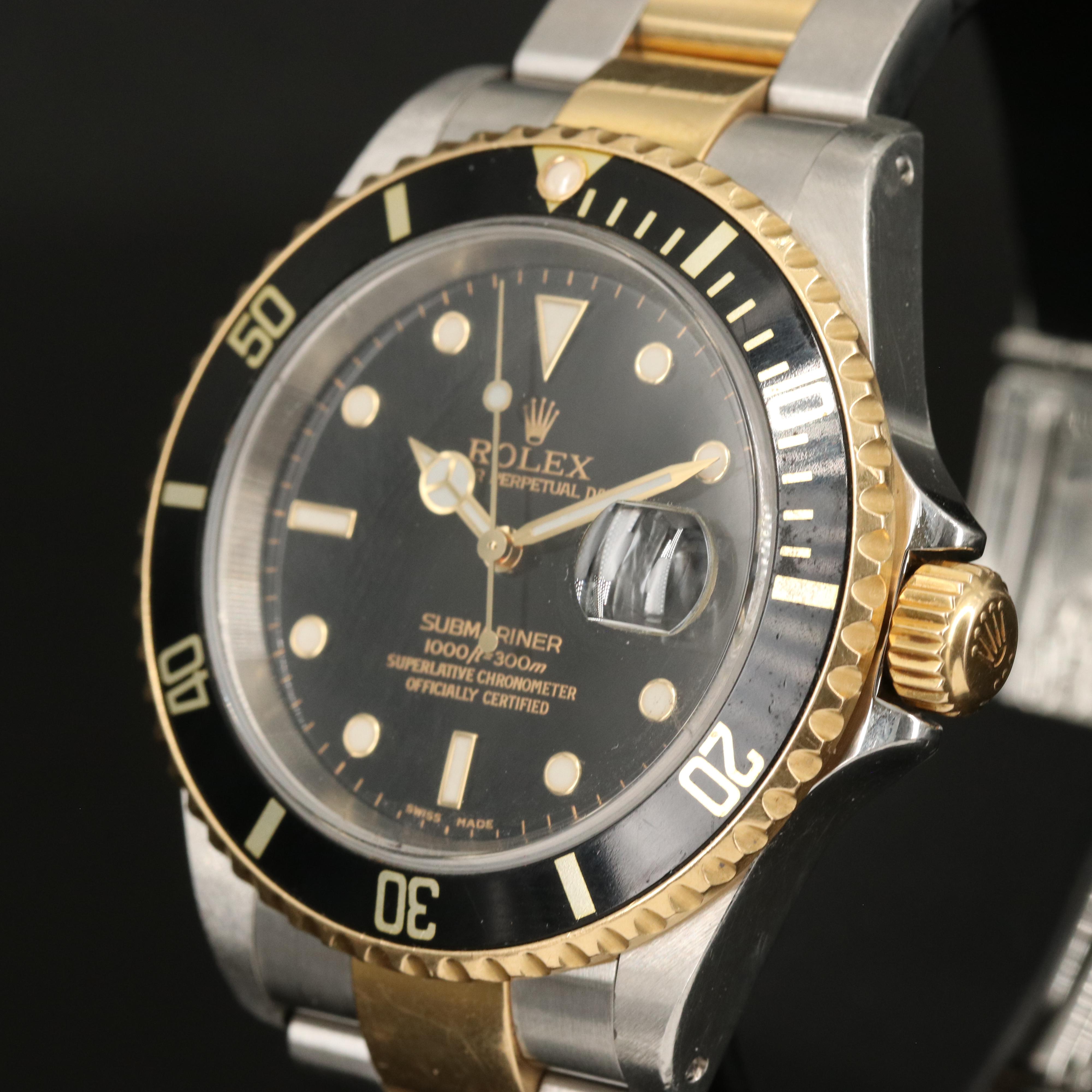 2001-2003 Rolex Submariner Date Watch