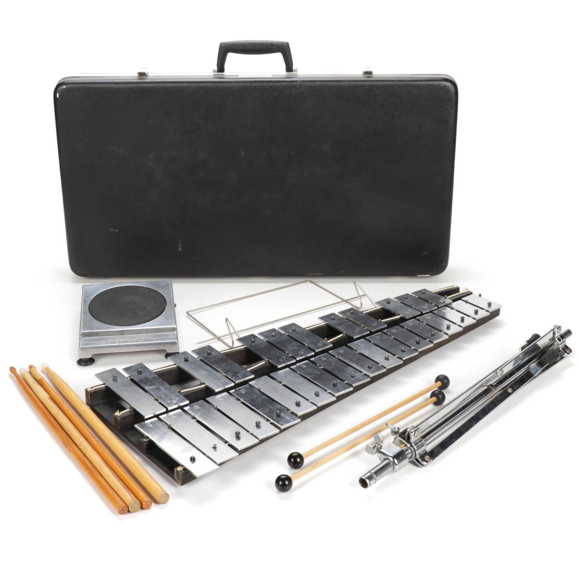 Musser-Kitching Ludwig Xylophone with Mallets and Case