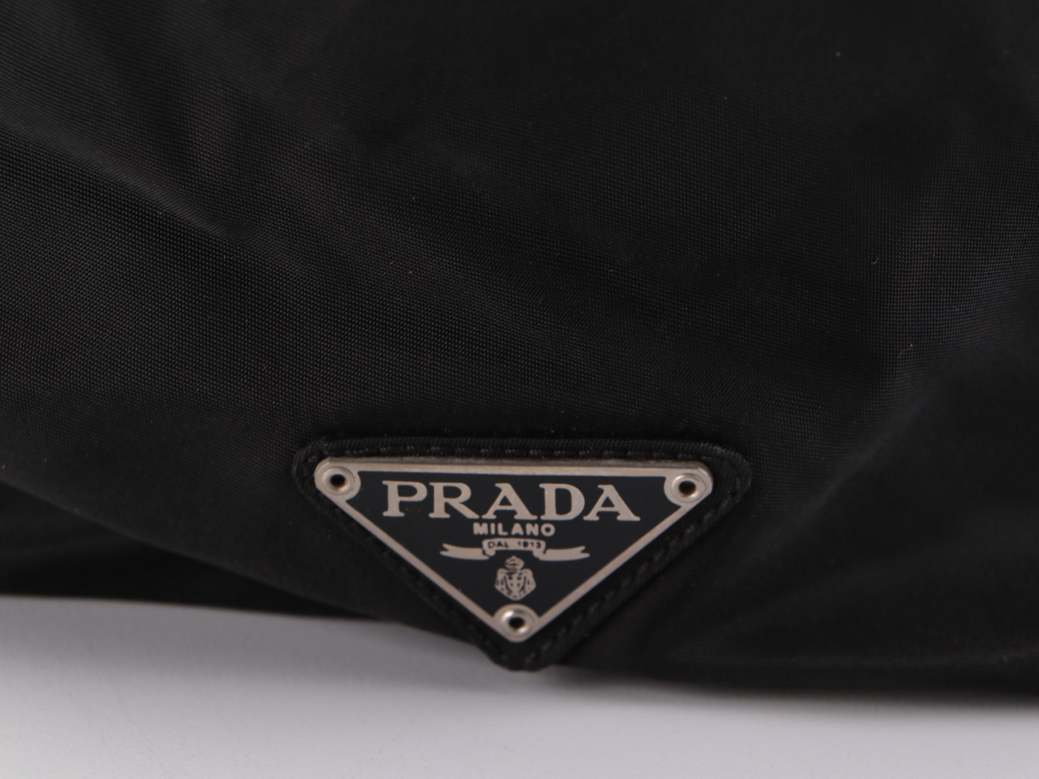 Prada Weekender Bag in Black Tessuto Nylon