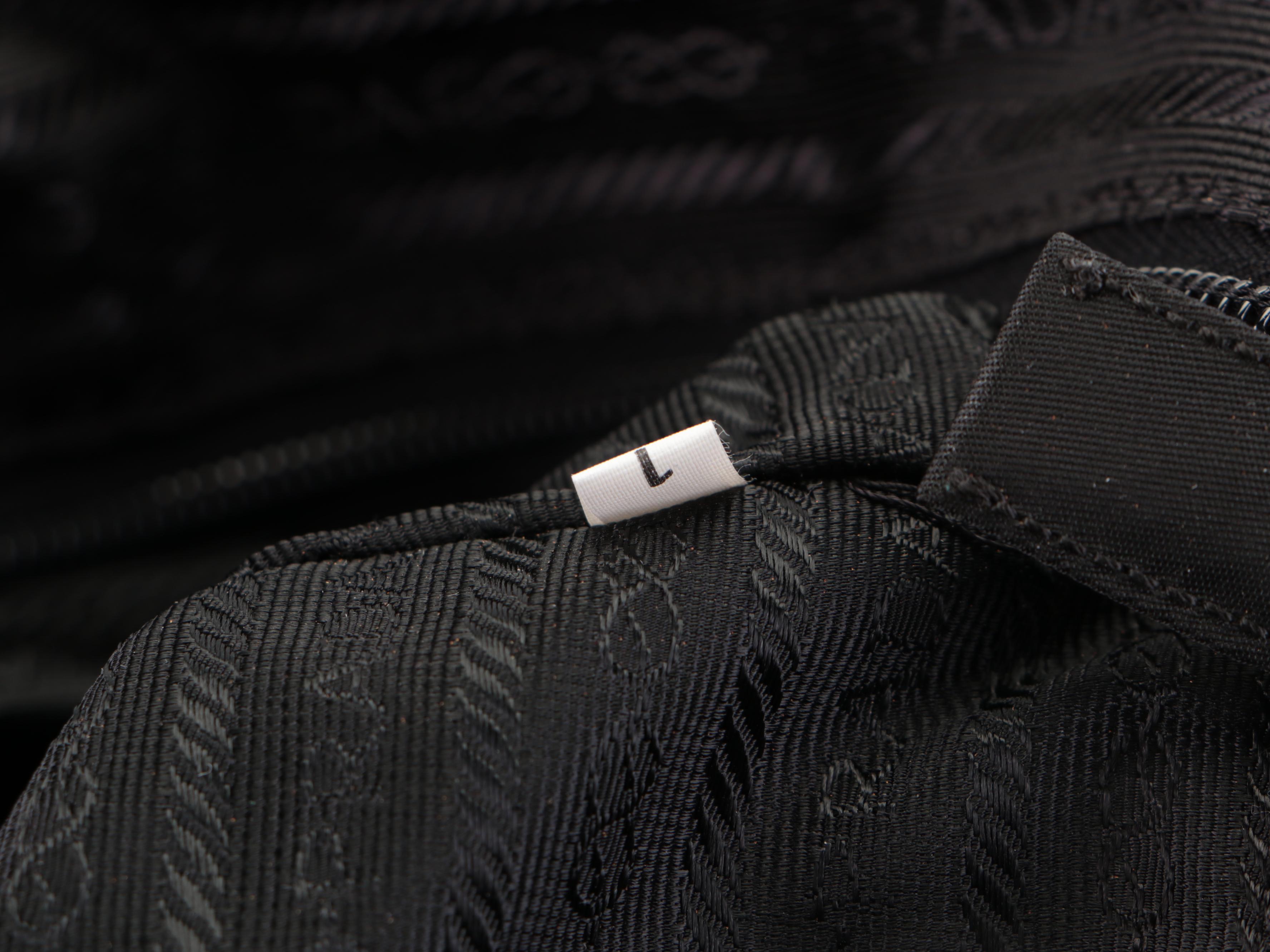 Prada Weekender Bag in Black Tessuto Nylon