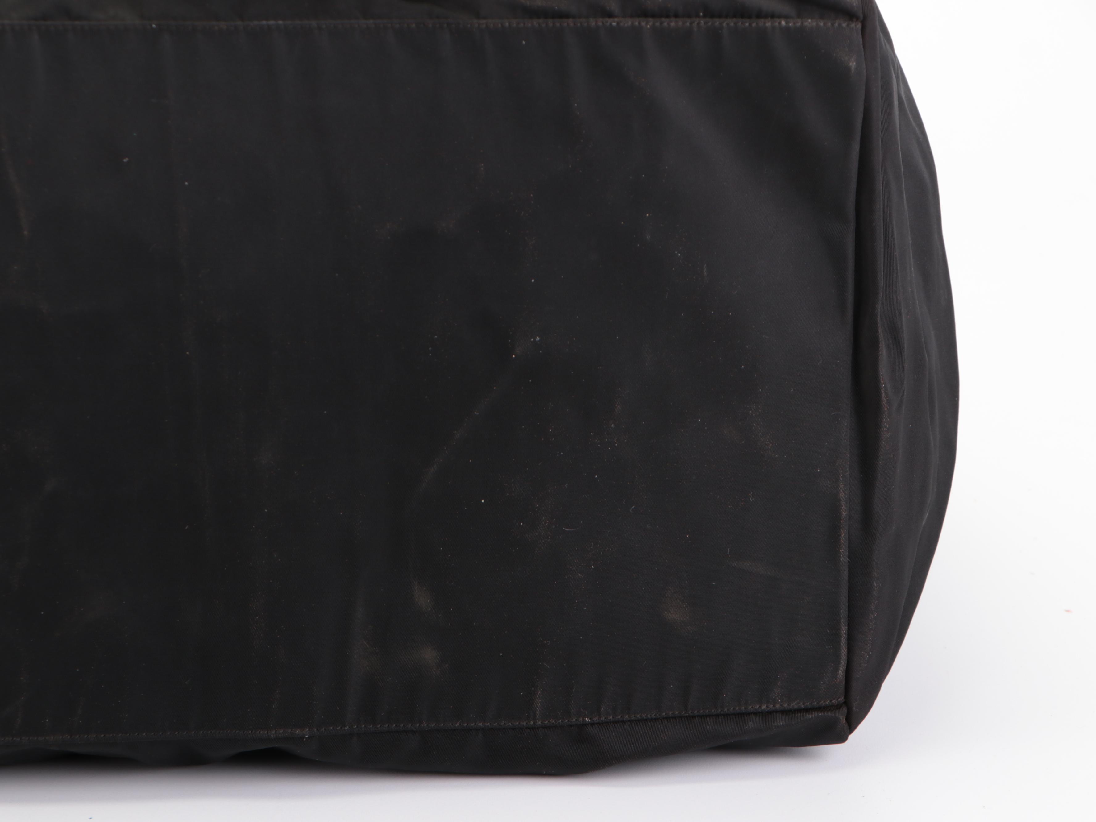 Prada Weekender Bag in Black Tessuto Nylon
