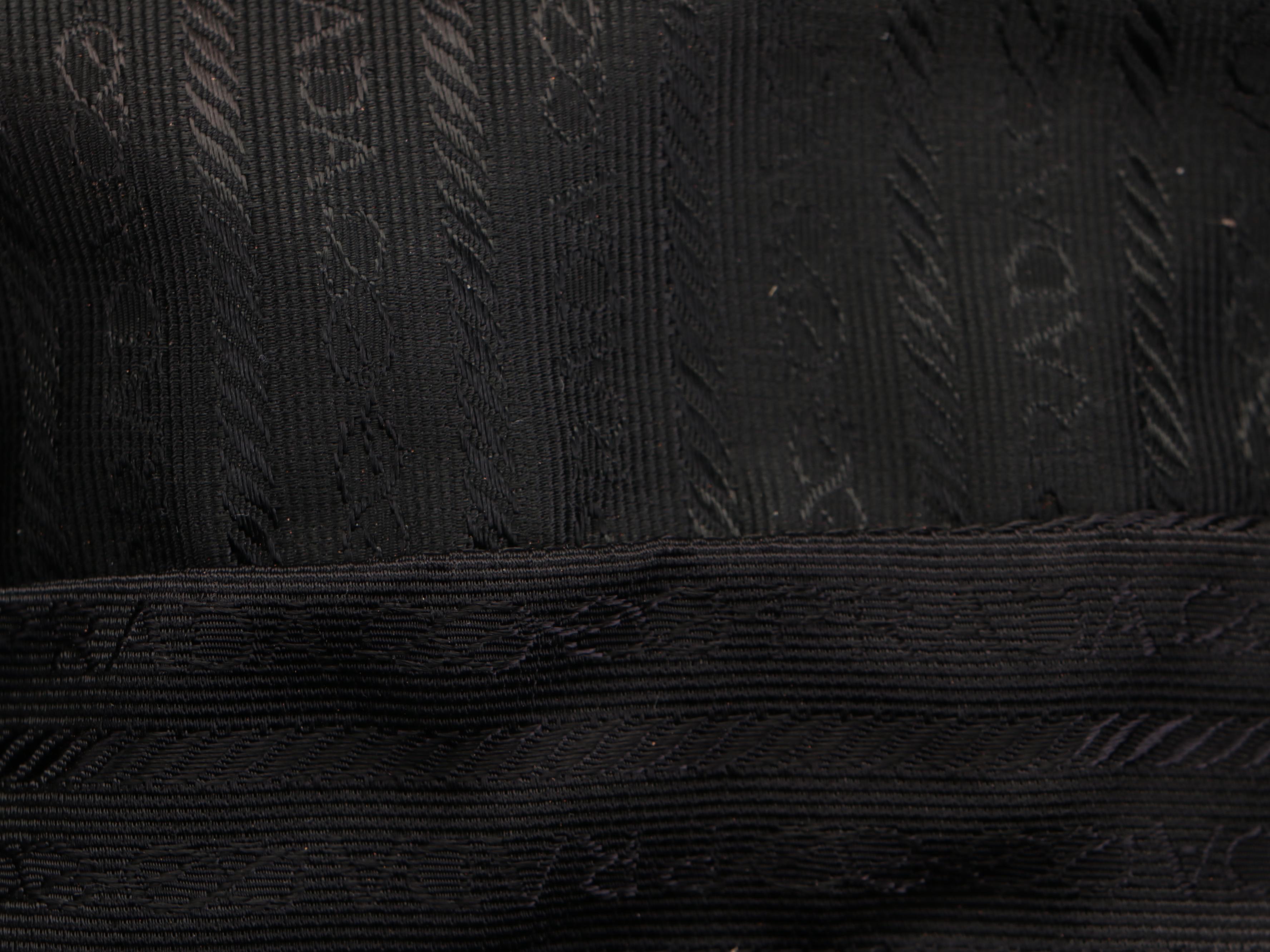 Prada Weekender Bag in Black Tessuto Nylon