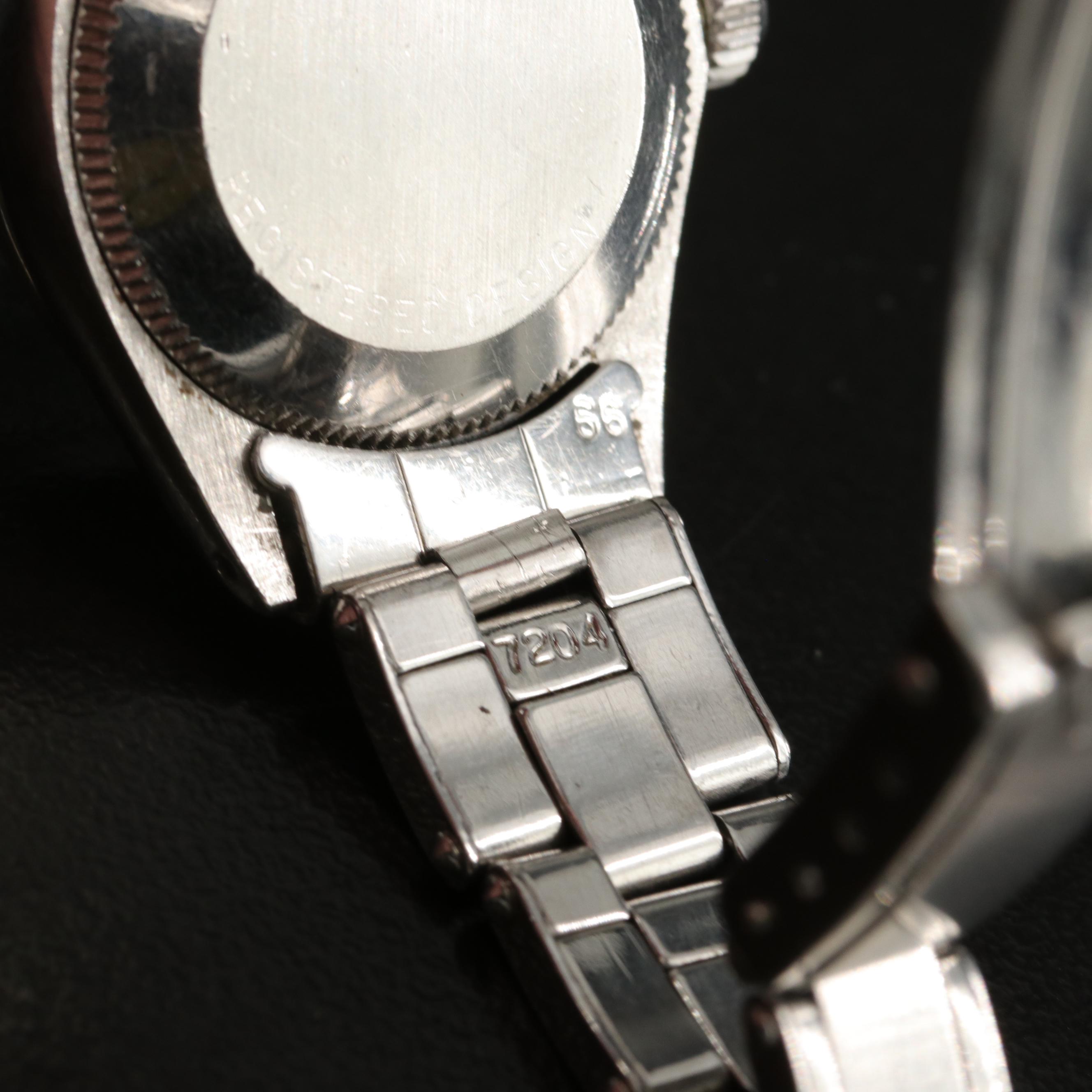 1968 Rolex Oyster Perpetual Date Stainless Steel Watch