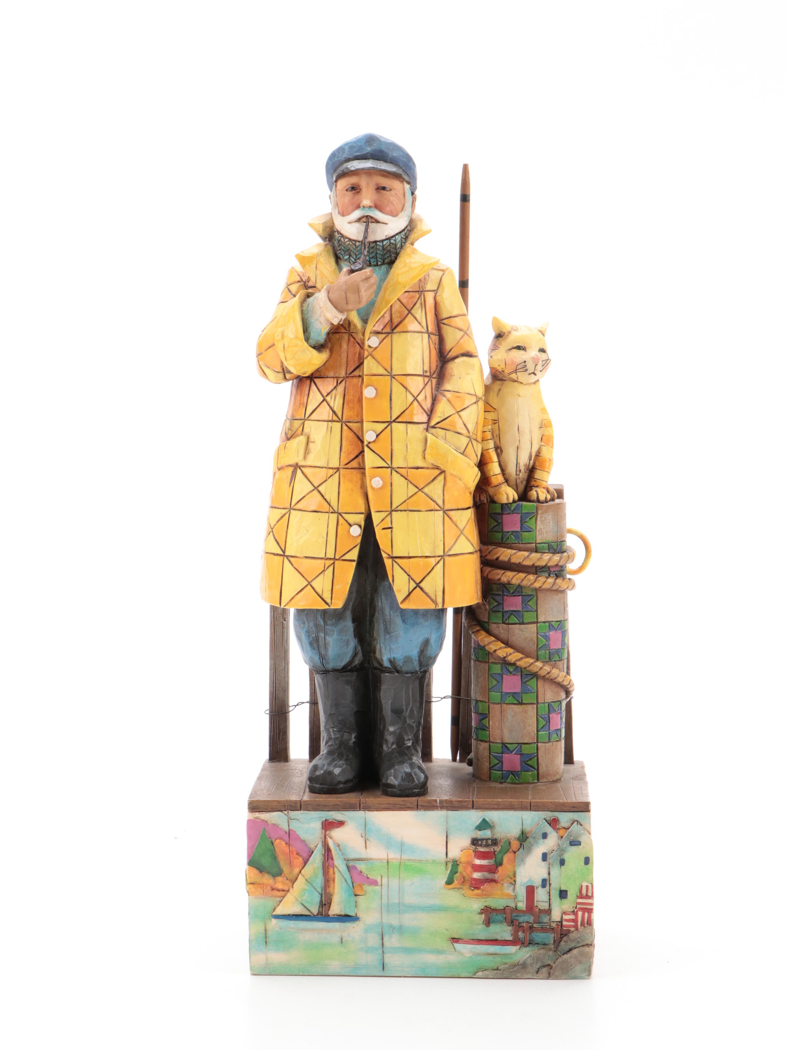 Jim Shore "Golden Retriever", "Island Welcome" and Other Figurines