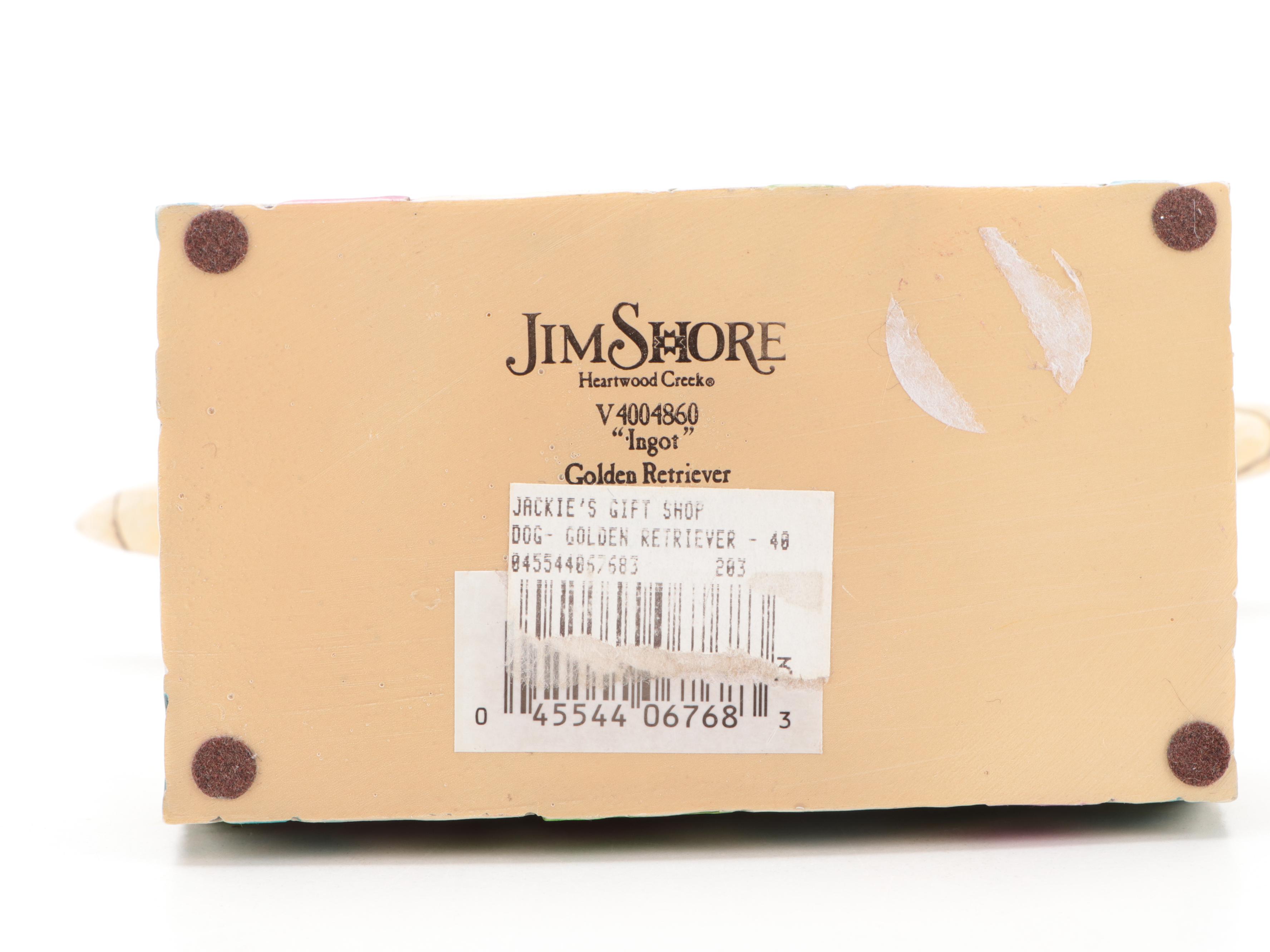 Jim Shore "Golden Retriever", "Island Welcome" and Other Figurines