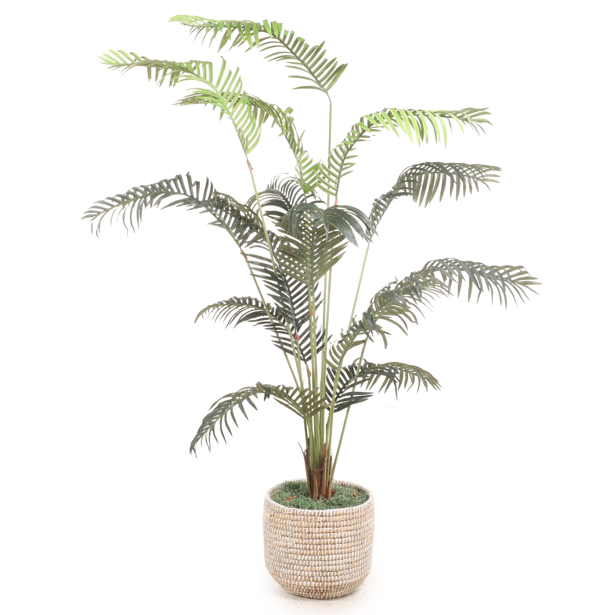 Artificial Potted Palm Plant EBTH