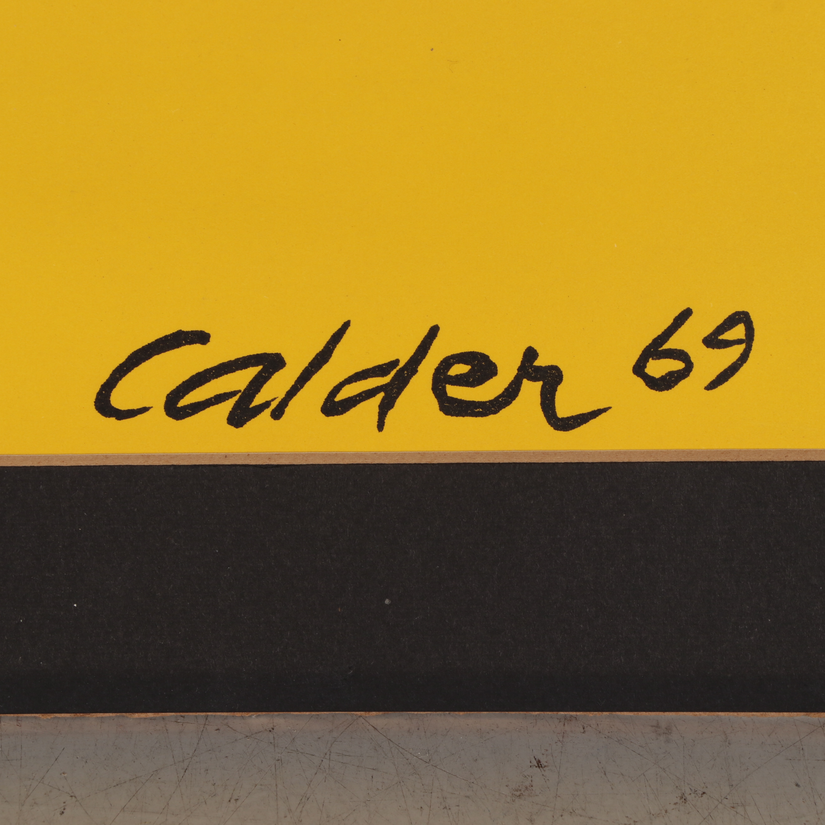 Alexander Calder Lithograph "Autumn," 1969