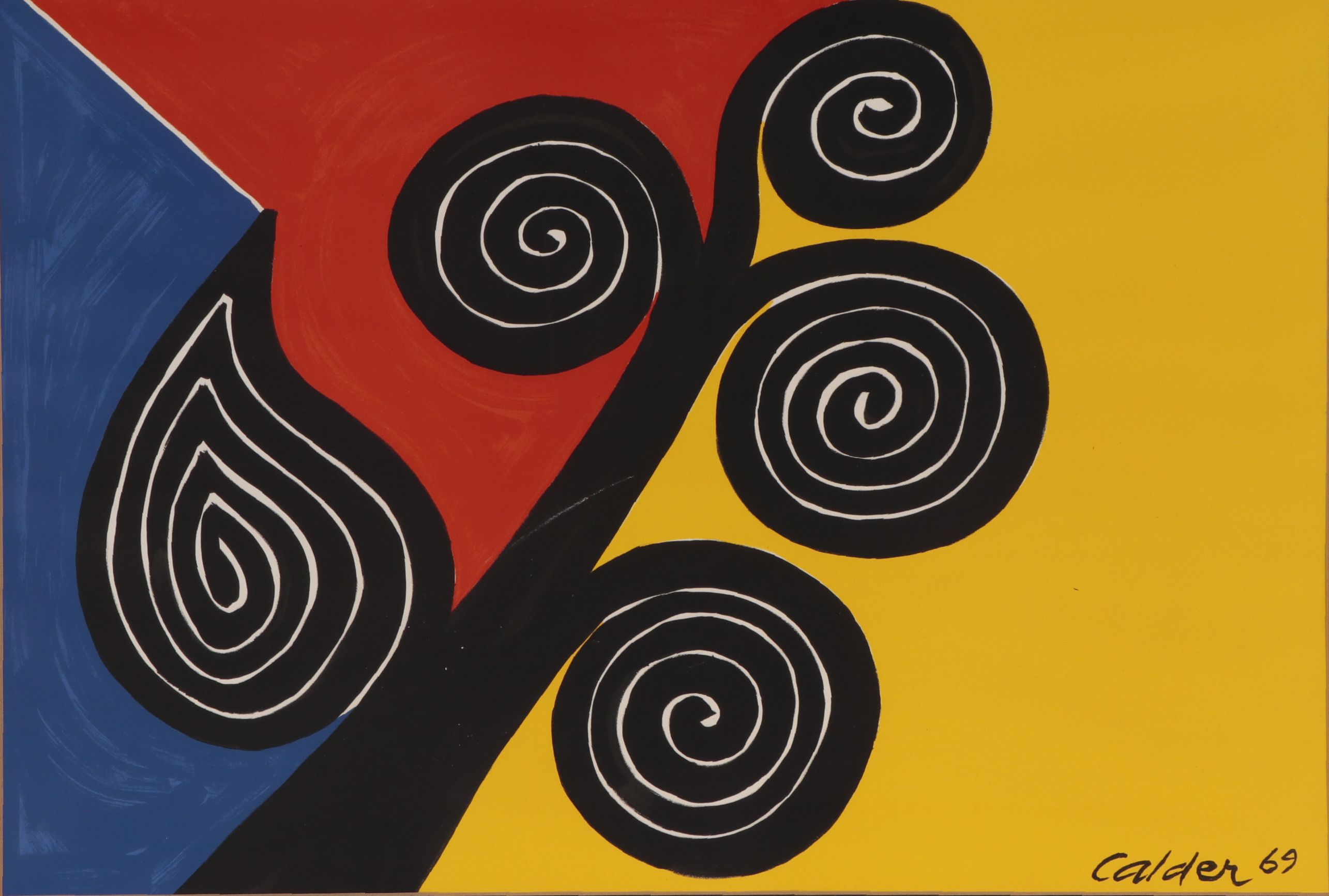 Alexander Calder Lithograph "Autumn," 1969