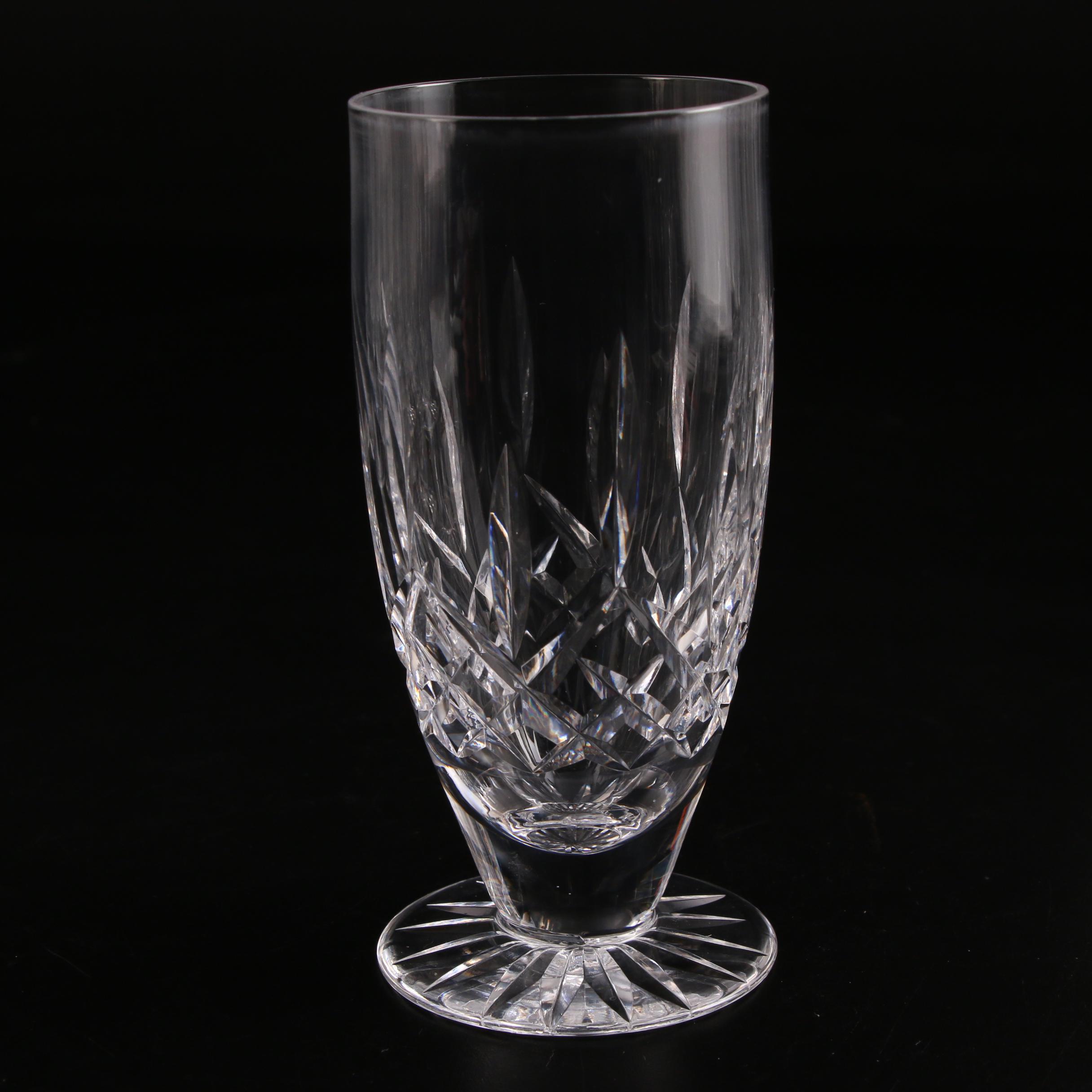 Waterford "Lismore" Cut Crystal Iced Tea Glasses