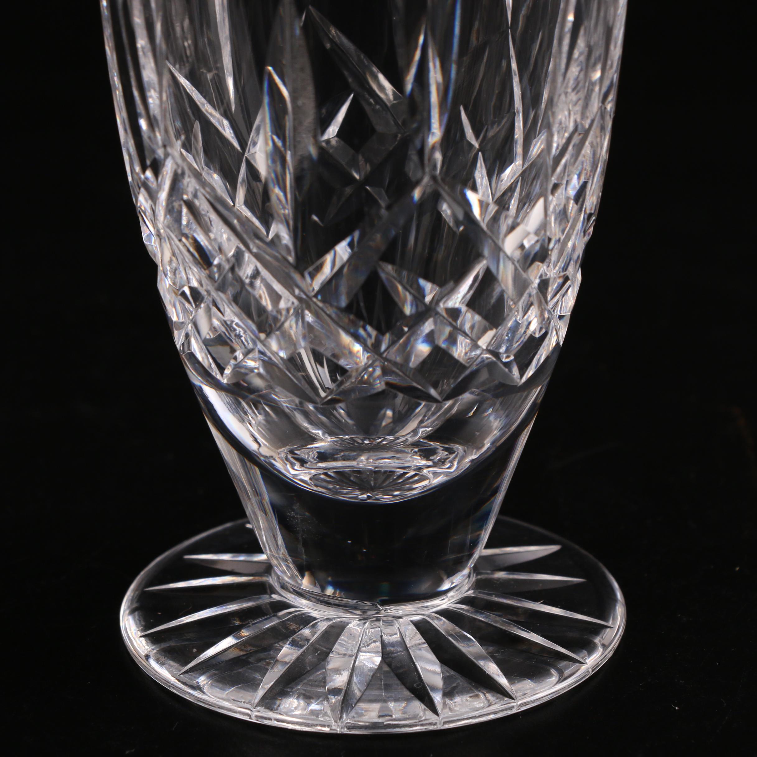 Waterford "Lismore" Cut Crystal Iced Tea Glasses