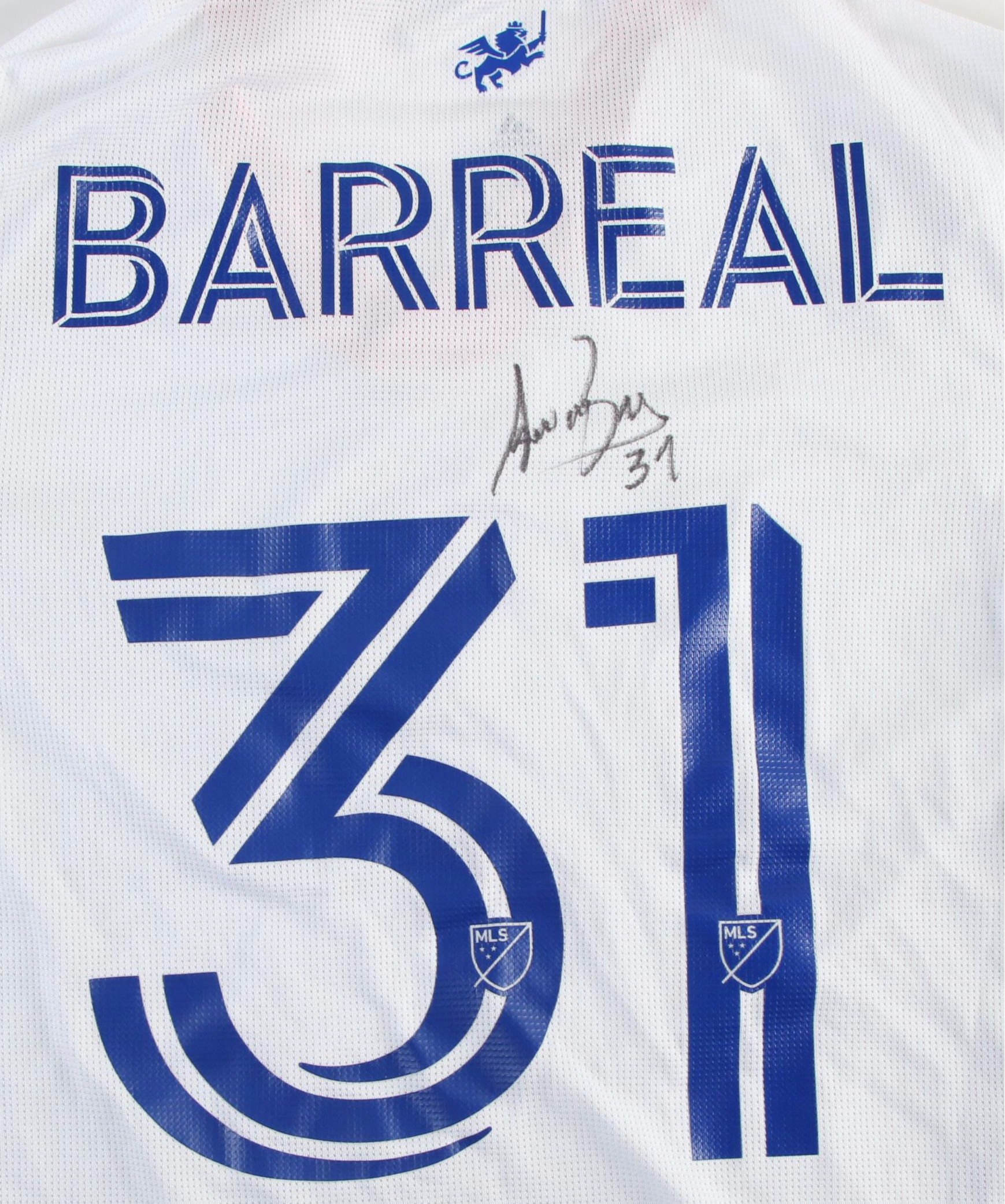 Alvaro Barreal #31 Signed Adidas FC Cincinnati Jersey, 8-21-2021 NE Revolution