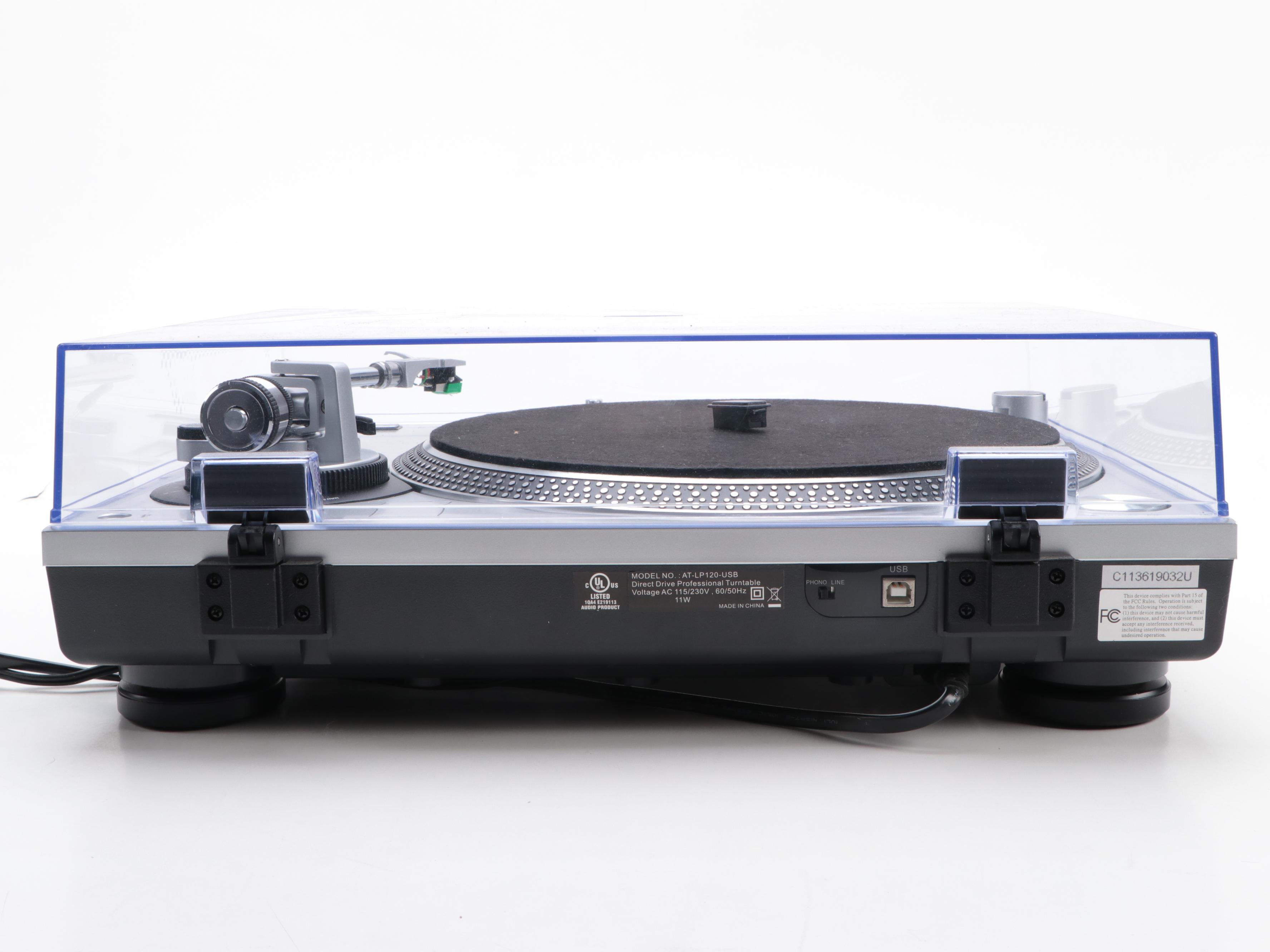 Audio-Technica ATL-LP120 USB Direct Drive Stereo Turntable