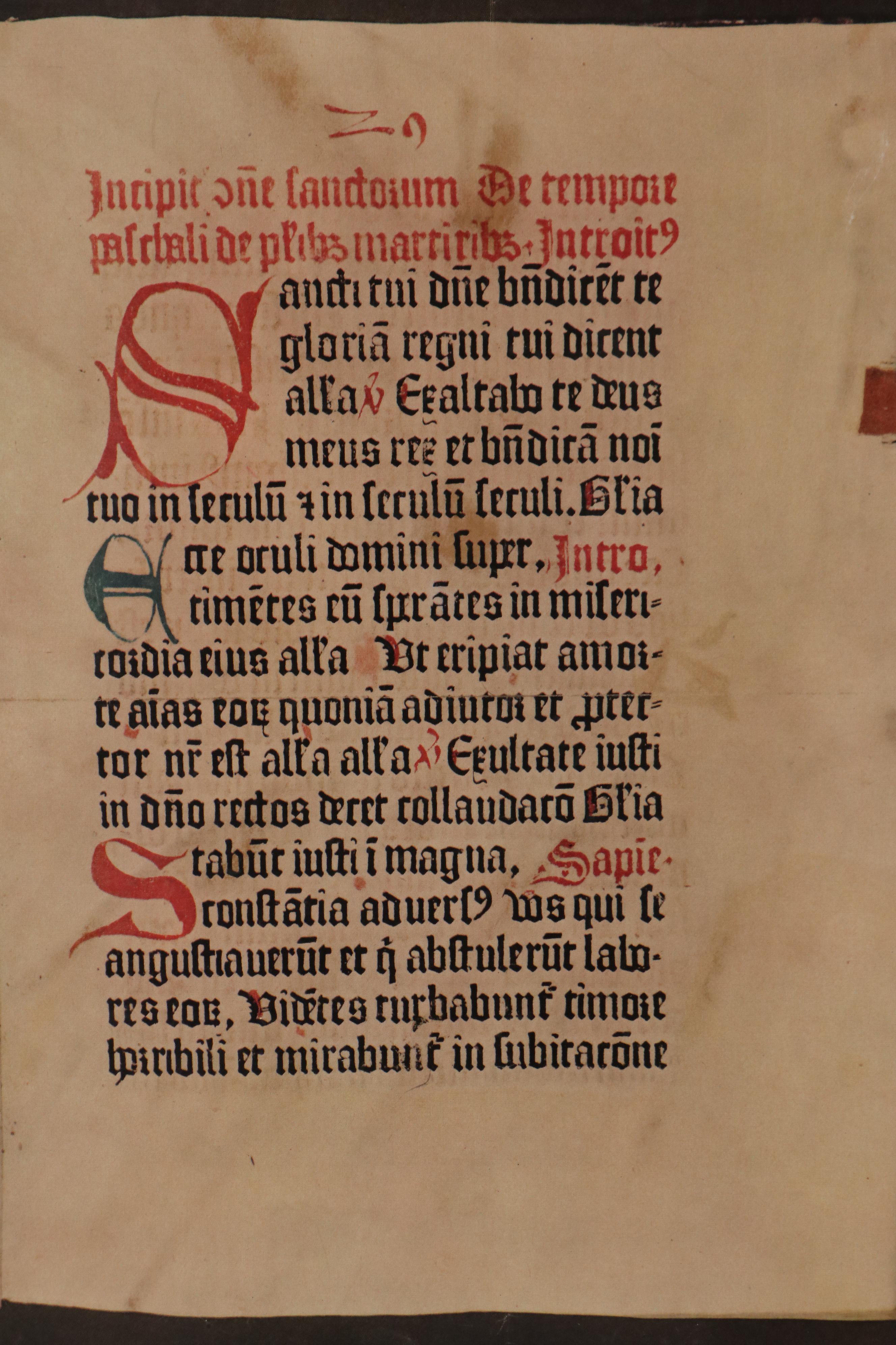 Don Cleveland Norman Photogravures After "The Gutenberg Bible," 1961