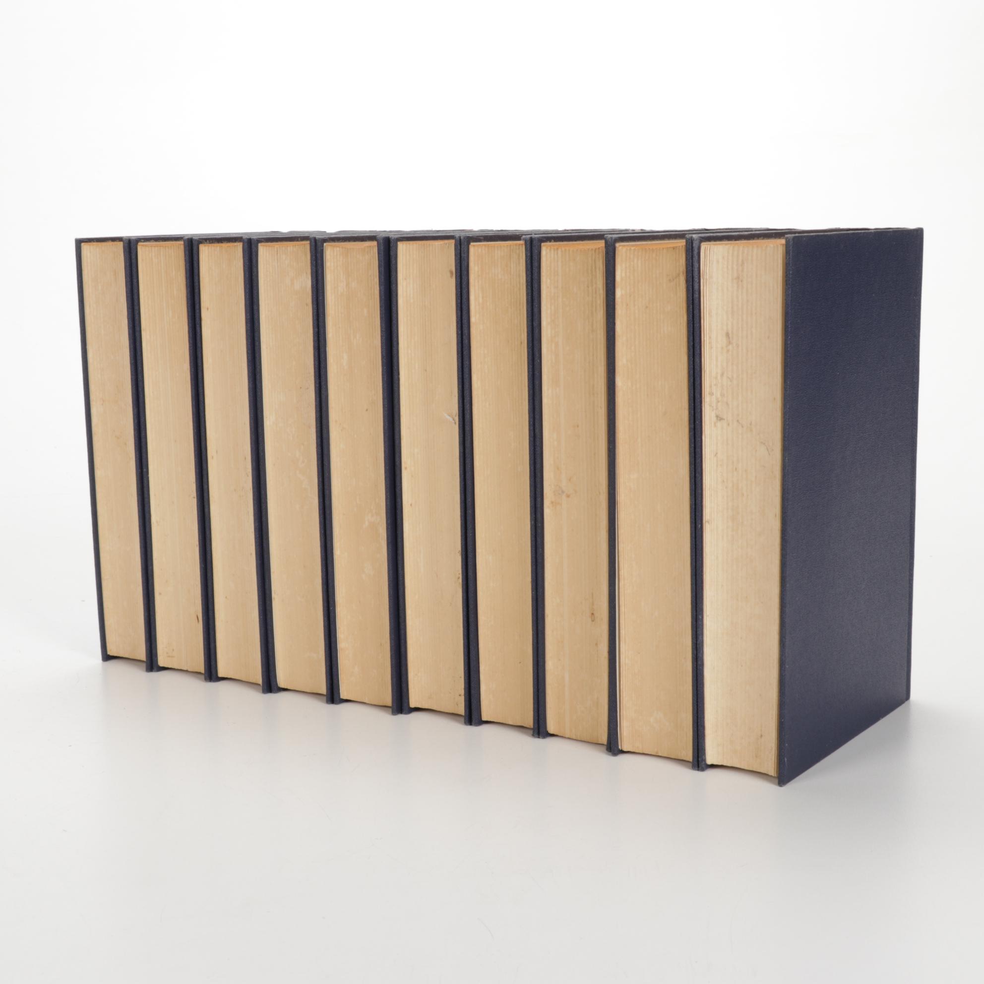 1931 Nathaniel Hawthorne Standard Classics New Wayside Edition Ten-Volume Set