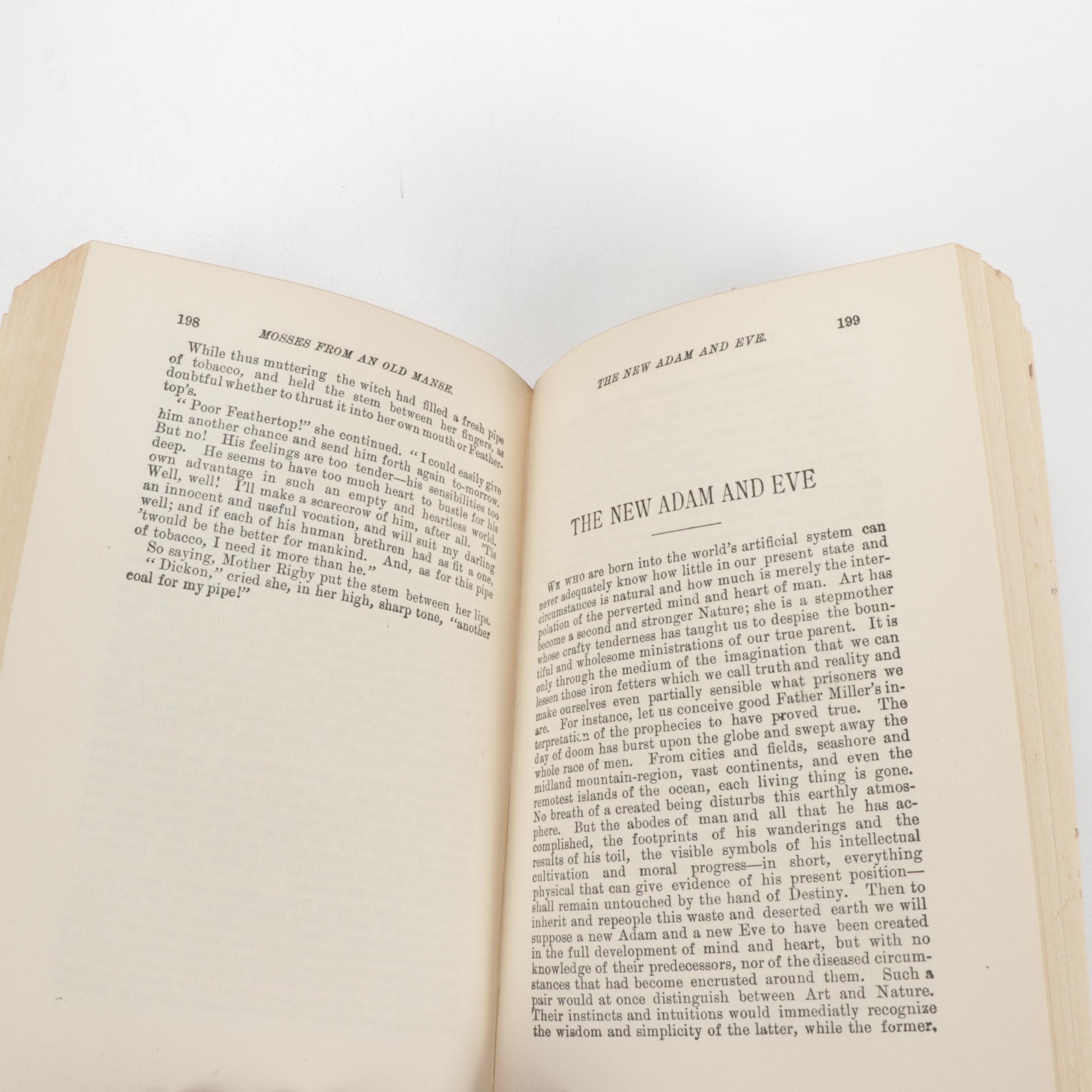 1931 Nathaniel Hawthorne Standard Classics New Wayside Edition Ten-Volume Set