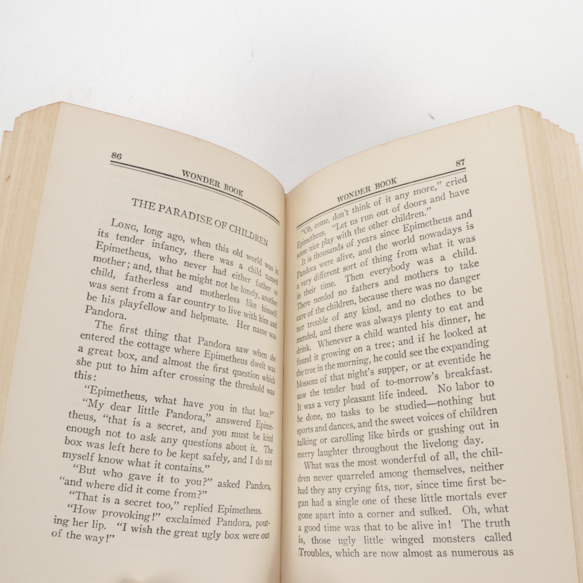 1931 Nathaniel Hawthorne Standard Classics New Wayside Edition Ten-Volume Set