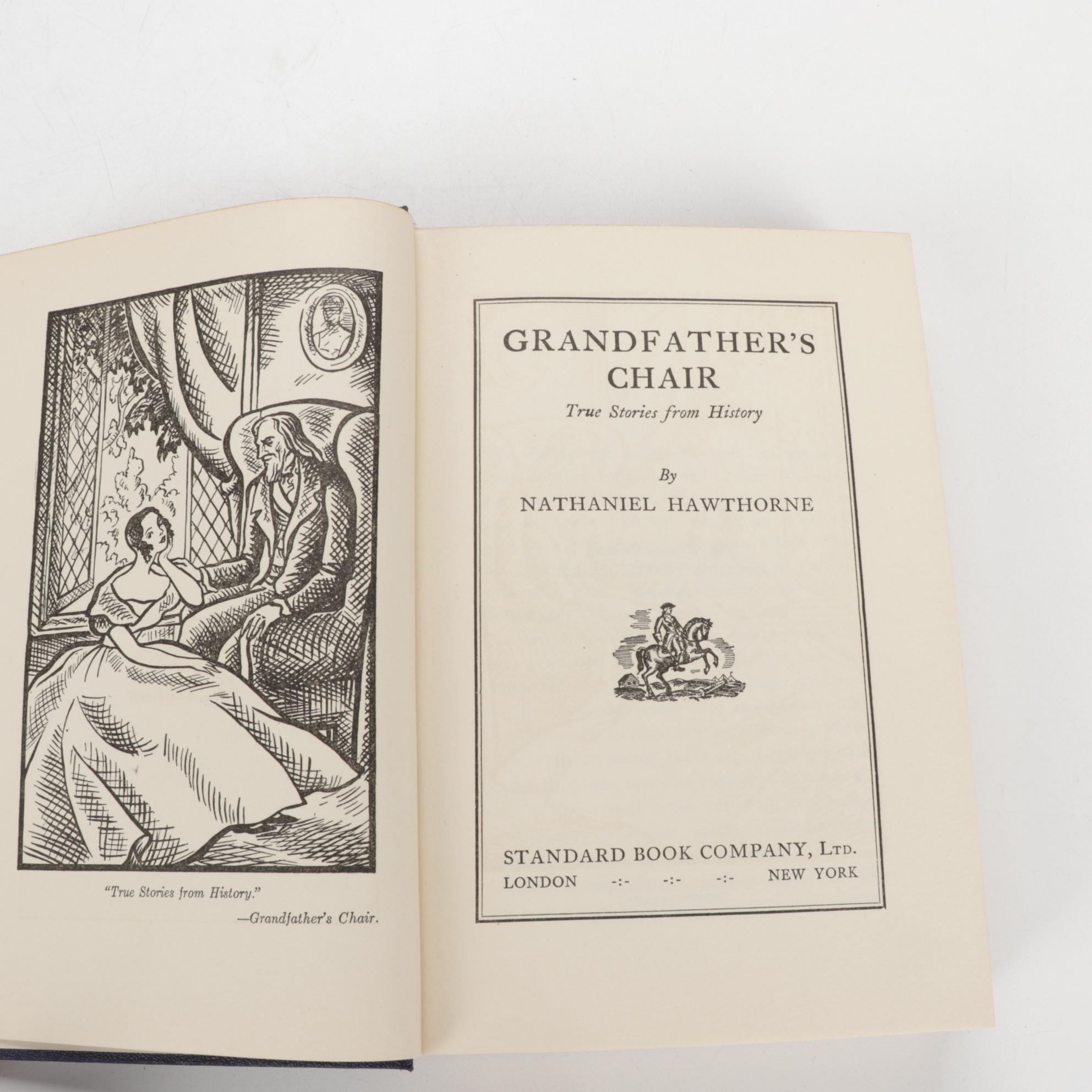 1931 Nathaniel Hawthorne Standard Classics New Wayside Edition Ten-Volume Set