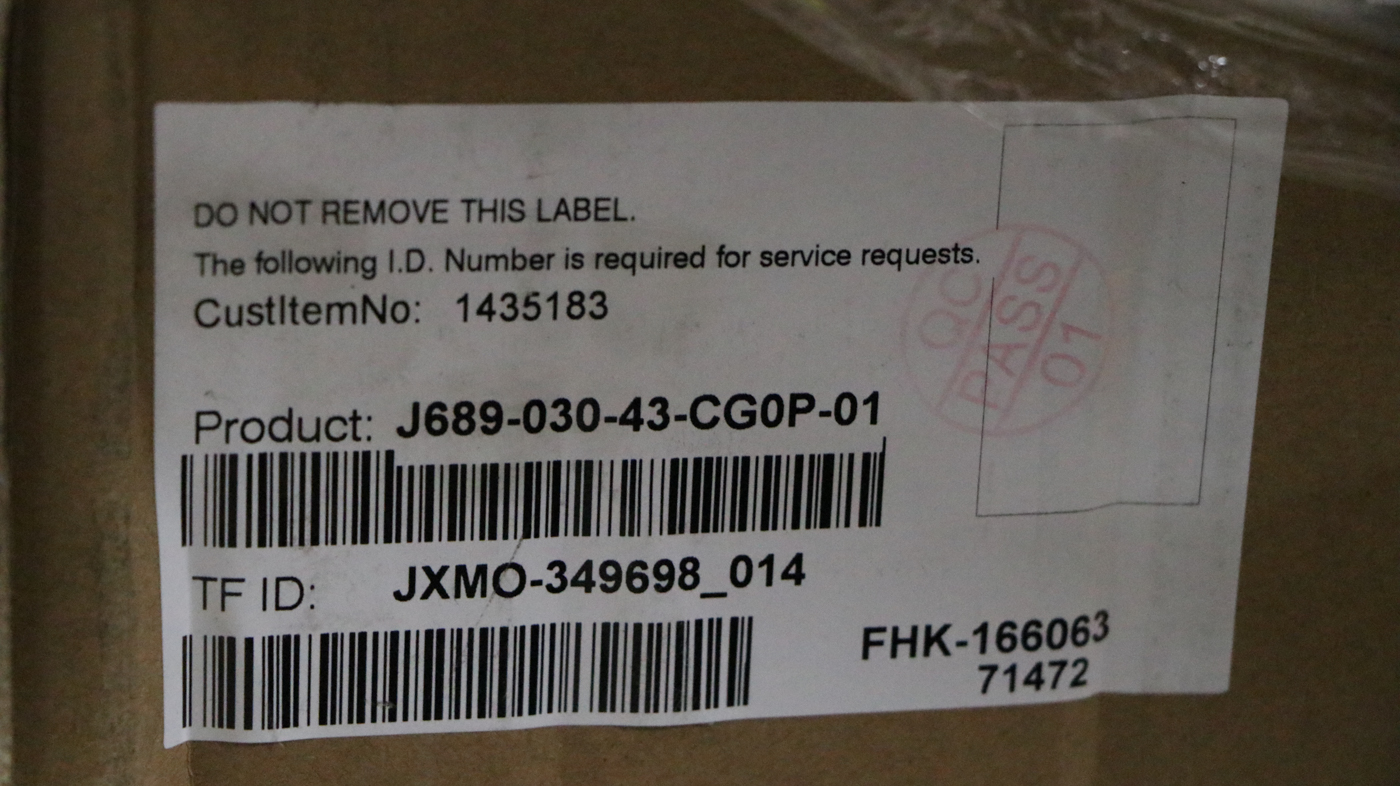 Simon Li "Jordane" Stitched Grey Leather Sofa