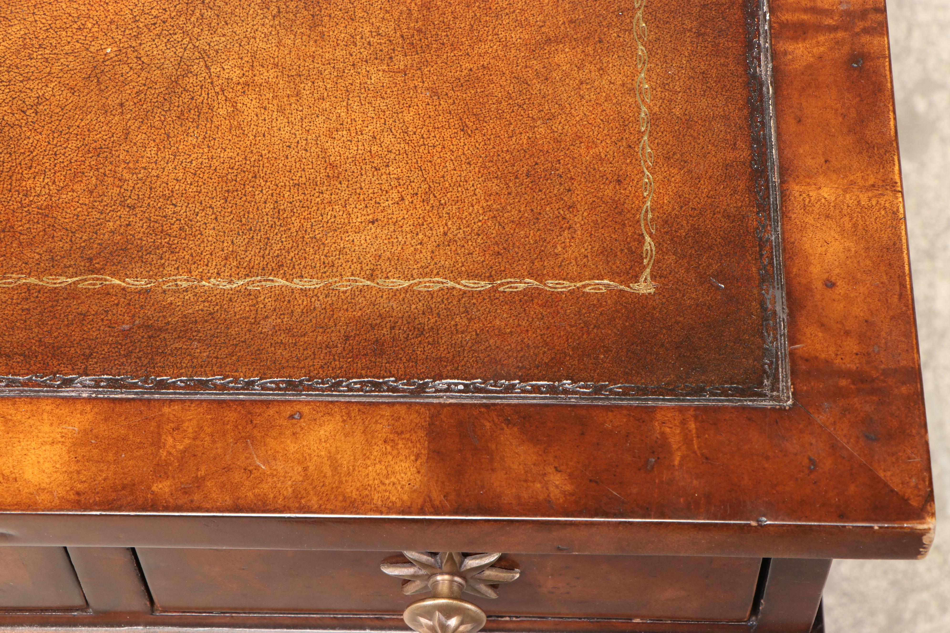 Theodore Alexander "Parisian Griffin" Mahogany Writing Desk