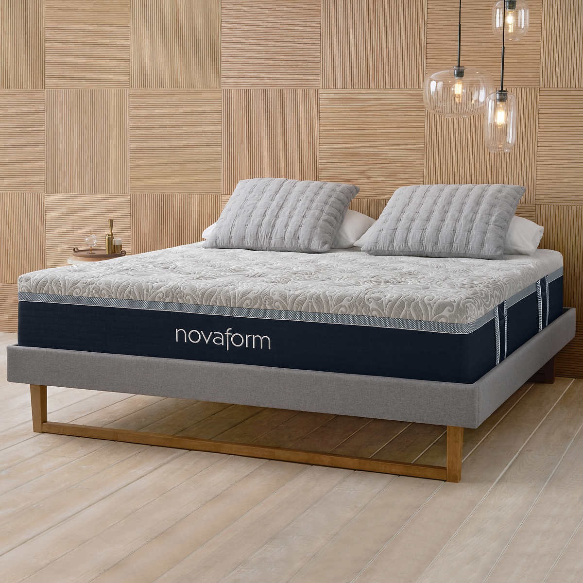 Novaform 14" California King Serafina Pearl Gel Memory Foam Mattress